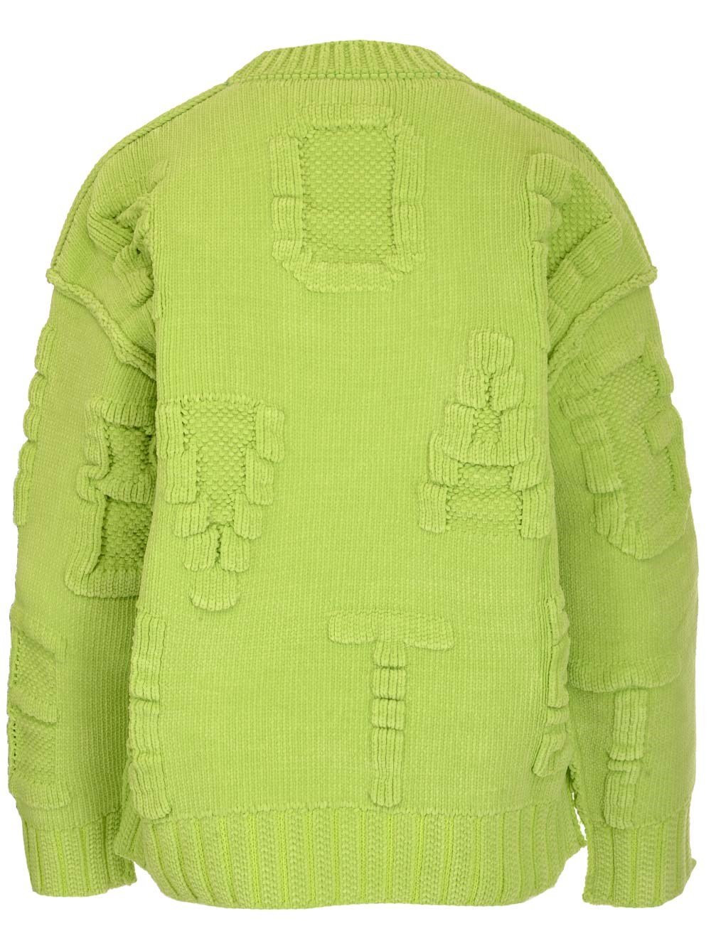 Bottega Veneta 알파벳 모티프 골지 니트 스웨터 144 Bottega Veneta 알파벳 모티프 골지 니트 스웨터