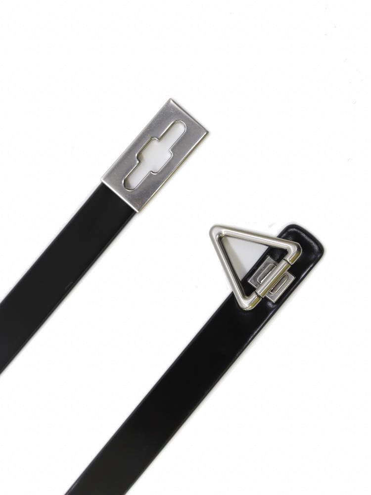 Bottega Veneta 포인트 락 벨트 136 Bottega Veneta 포인트 락 벨트