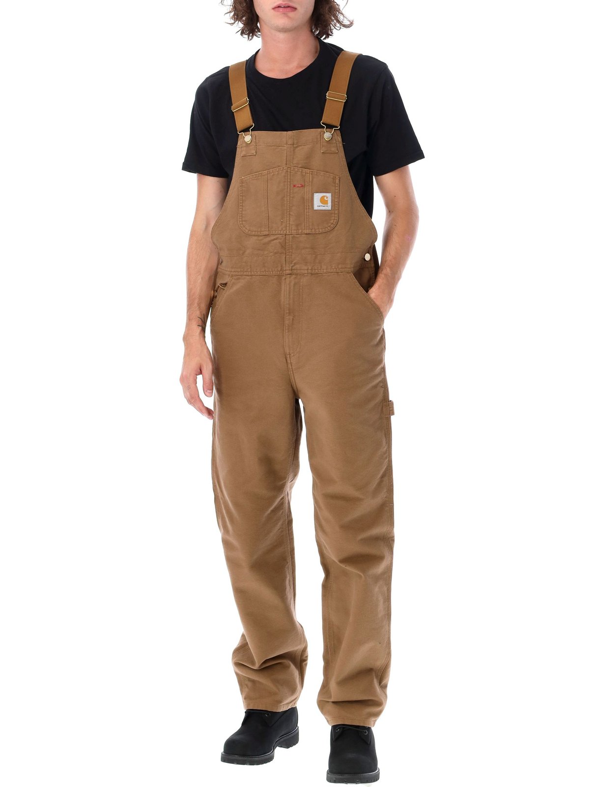 Carhartt WIP Logo Patch Sleeveless Jumpsuit