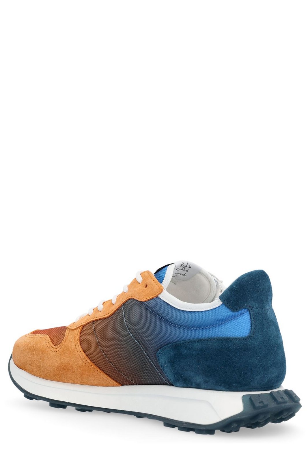Hogan Round Toe Panelled Sneakers