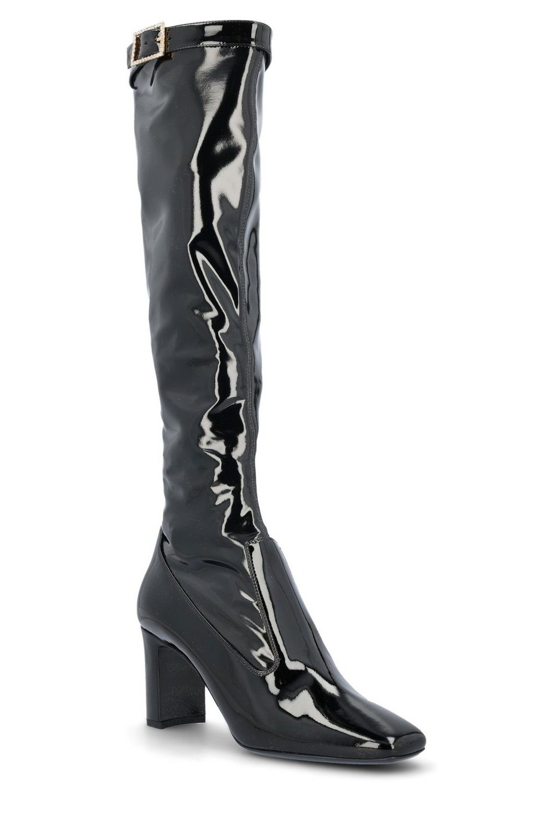 Saint Laurent Elle スクエアトゥ ブーツ