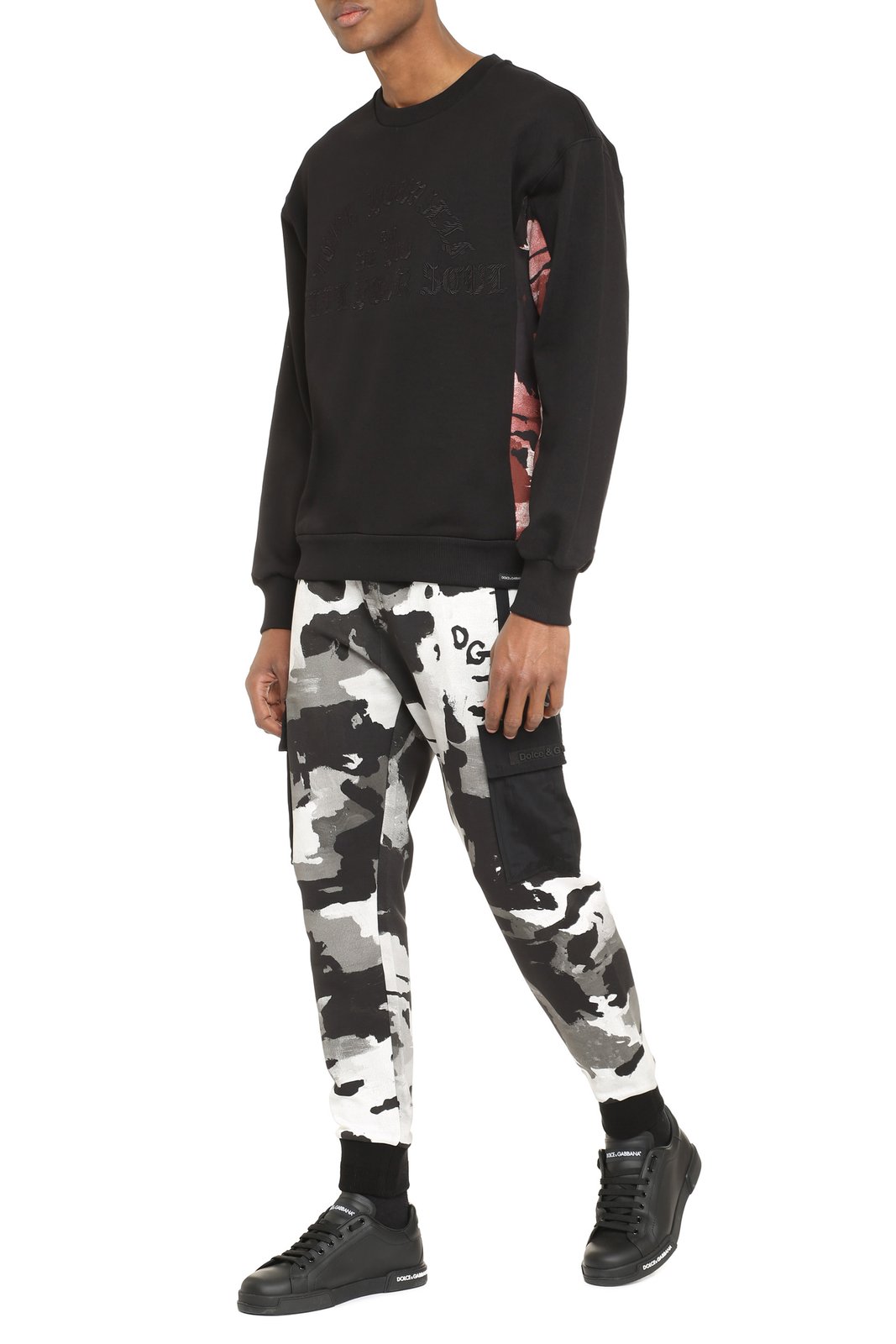 Dolce & Gabbana Embroidered Crewneck Sweatshirt