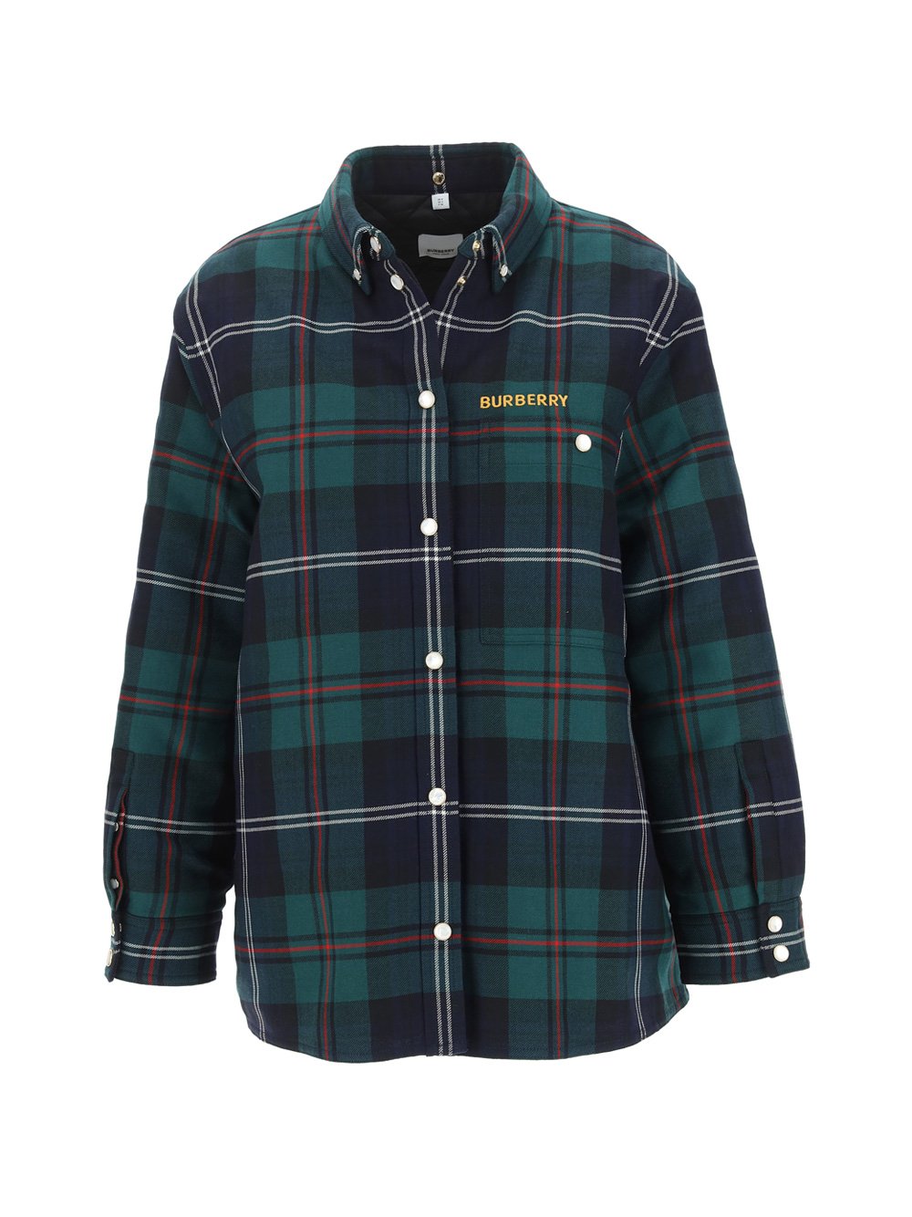 Burberry Checked Long-Sleeved Shirt