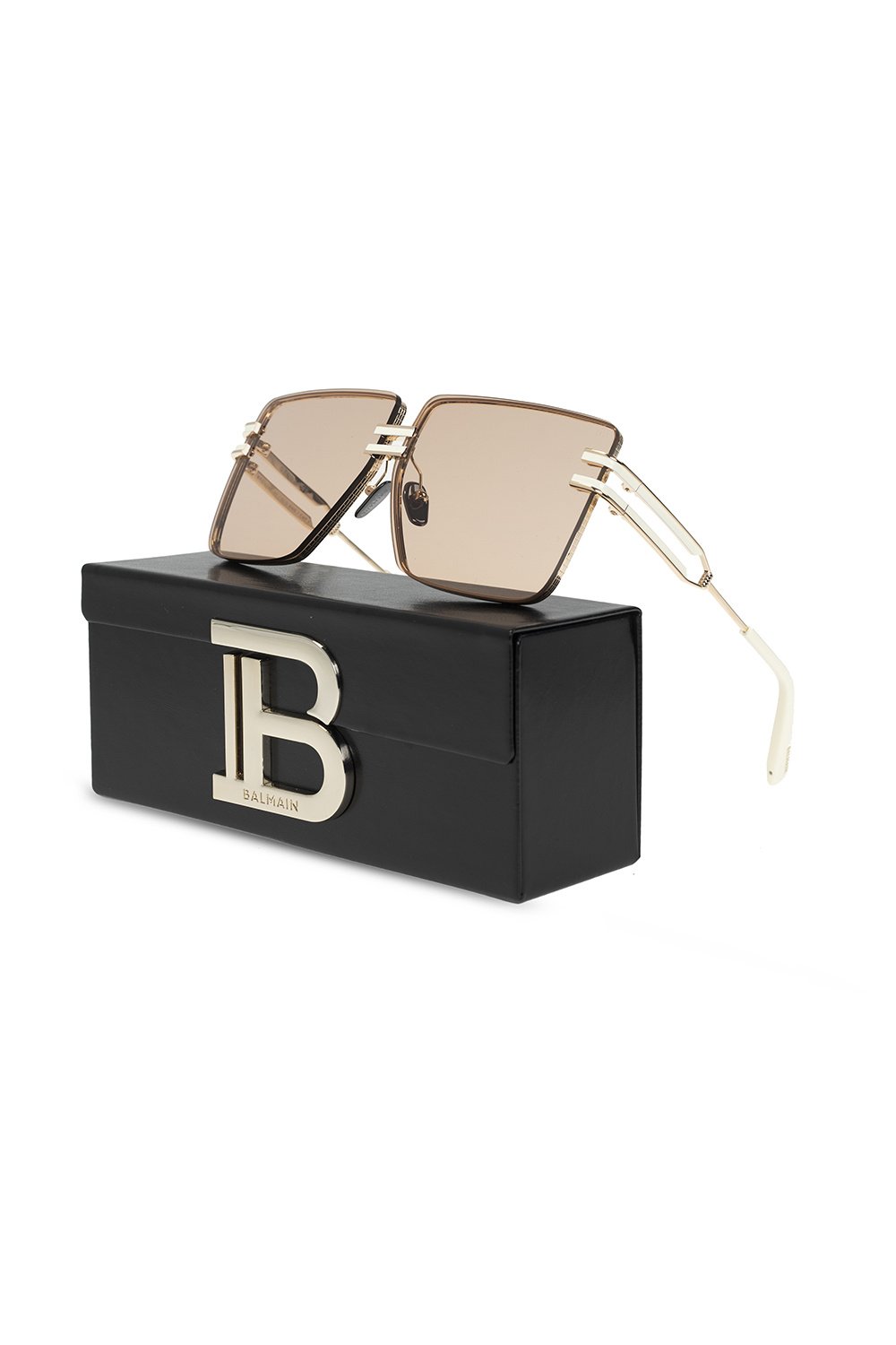 Balmain Eyewear Square Frame Oversized Sunglasses
