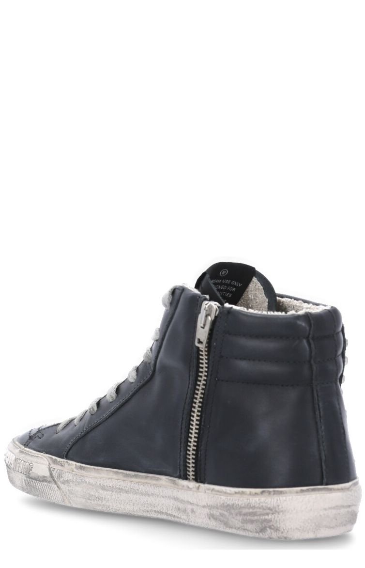 Golden Goose Deluxe Brand Slide Lace-Up Sneakers 4 Golden Goose Deluxe Brand Slide Lace-Up Sneakers