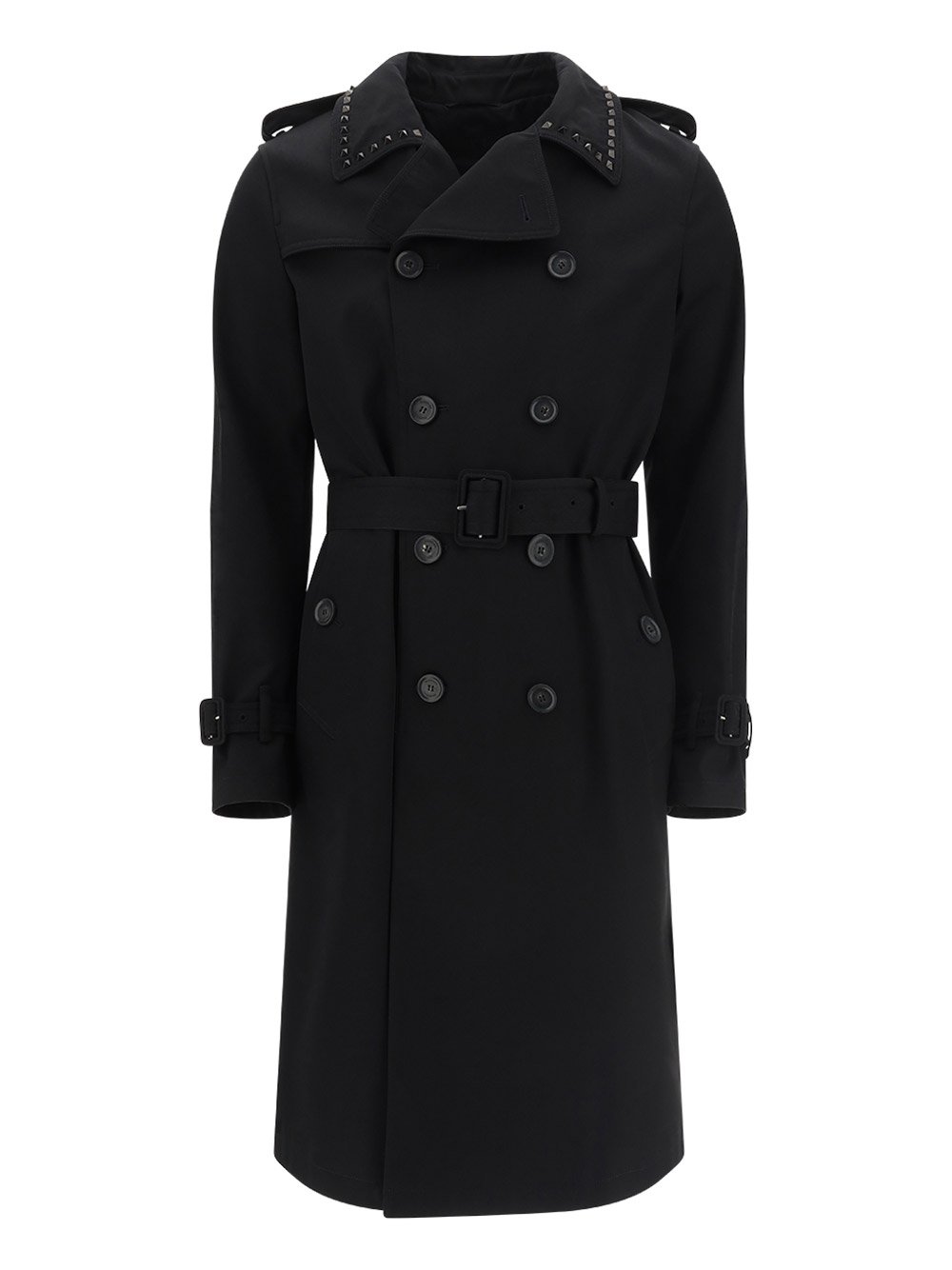 Valentino Double-Breasted Long-Sleeved Coat
