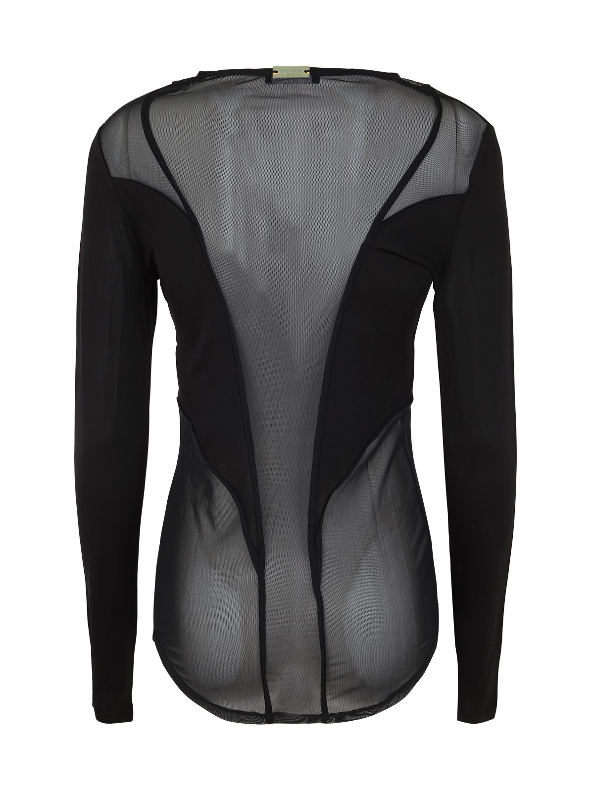 Balmain Mesh Long Sleeved Top