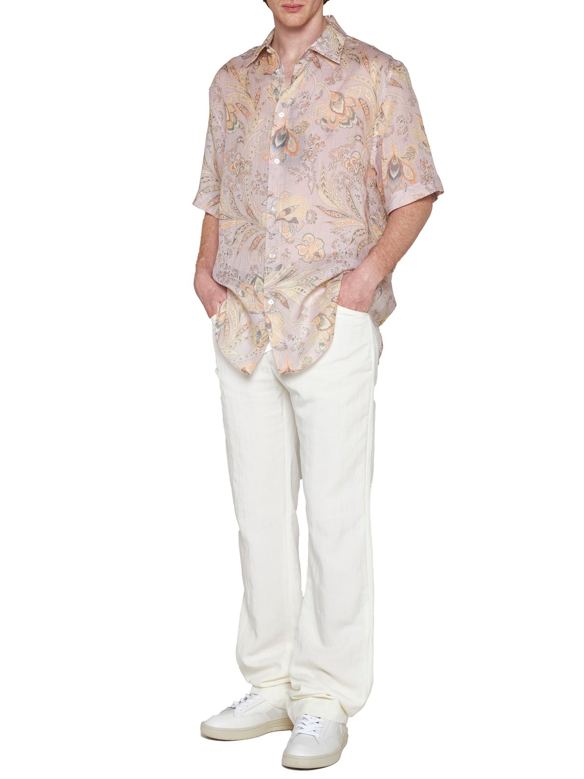 Etro Bootcut Mid-Rise Pants