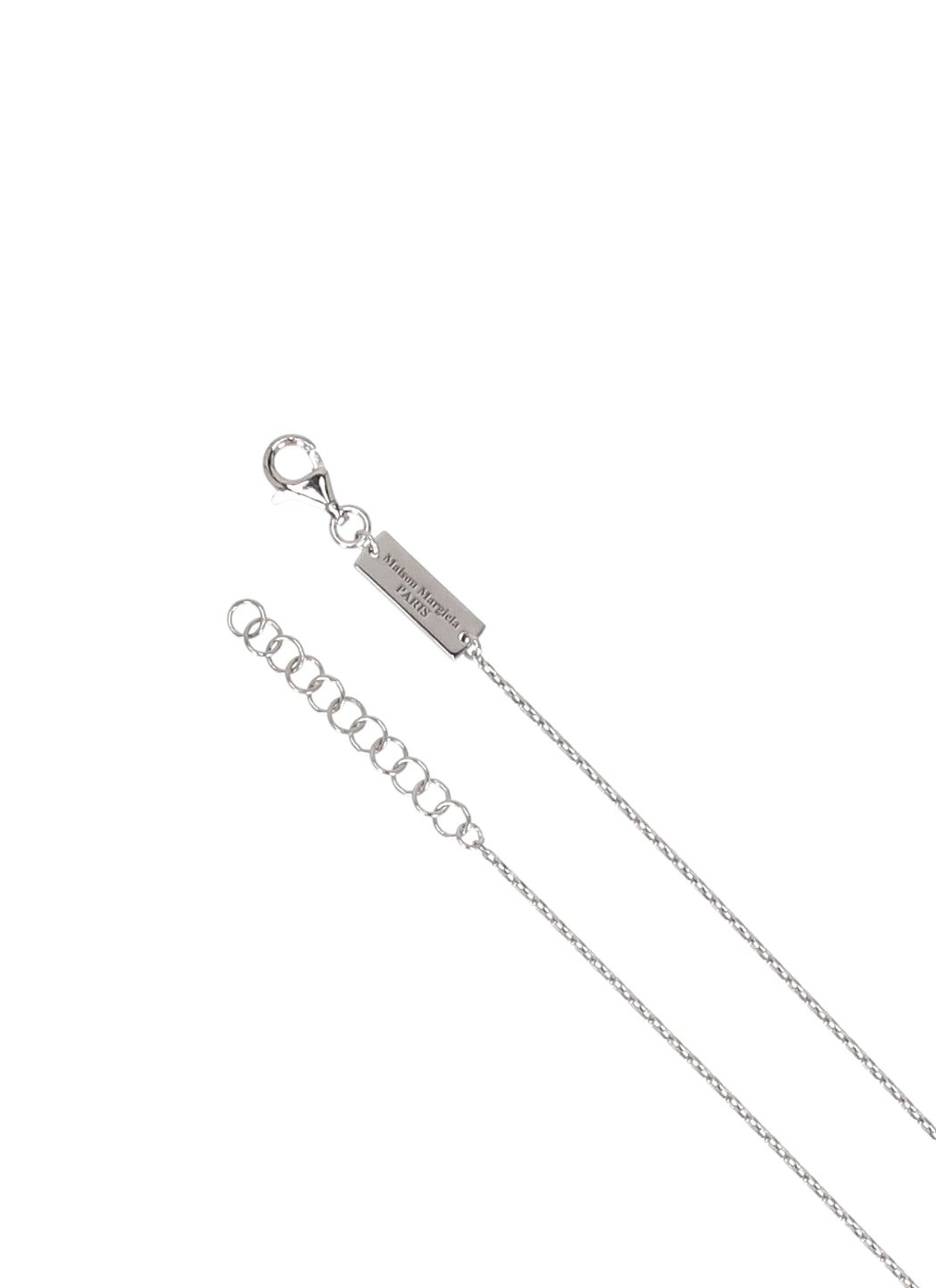 Maison Margiela Ring-Pendant Detailed Necklace