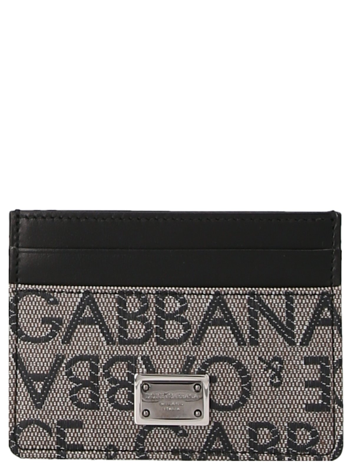 Dolce & Gabbana Logo Jacquard Card Holder