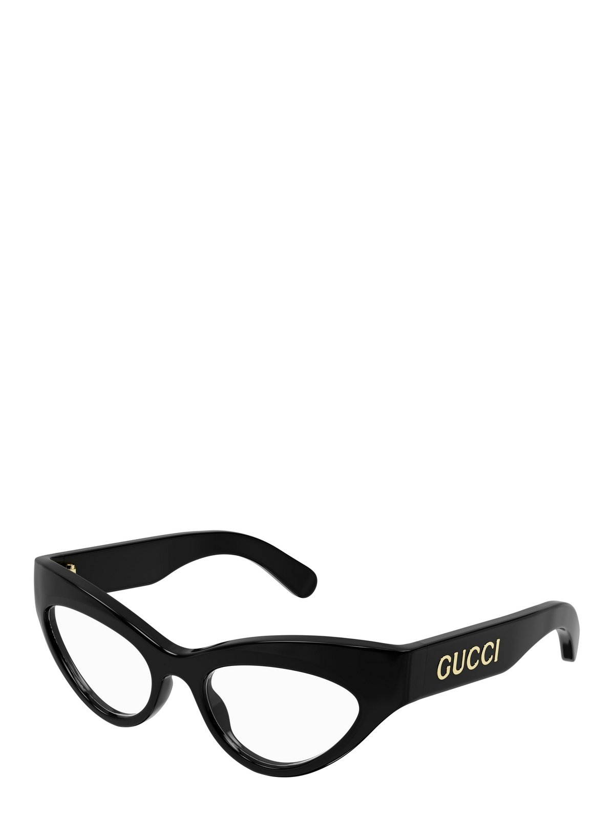 Gucci Eyewear Cat-Eye Thick Framed Glasses