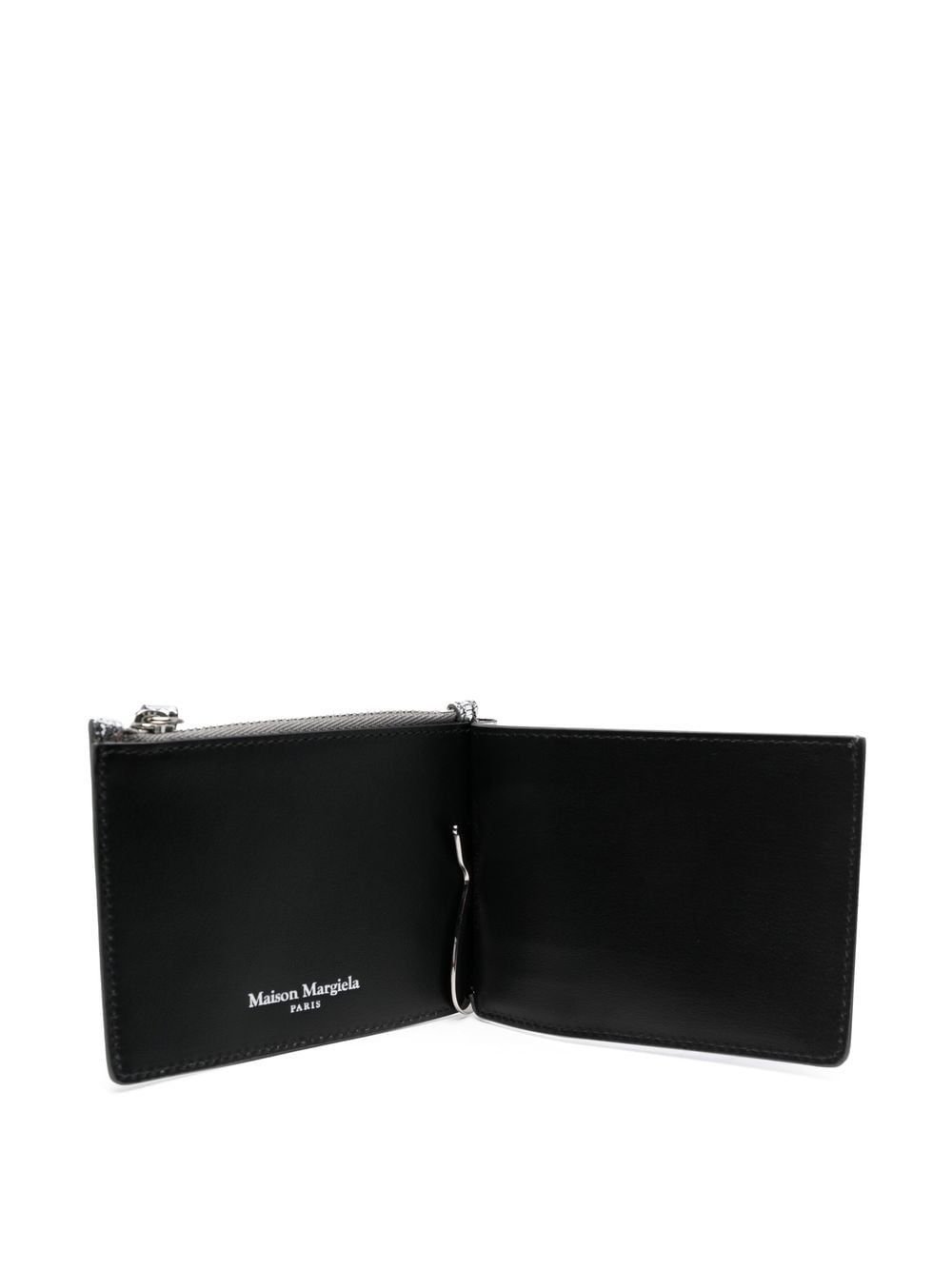 Maison Margiela Cracked-Effect Bi-Fold Wallet