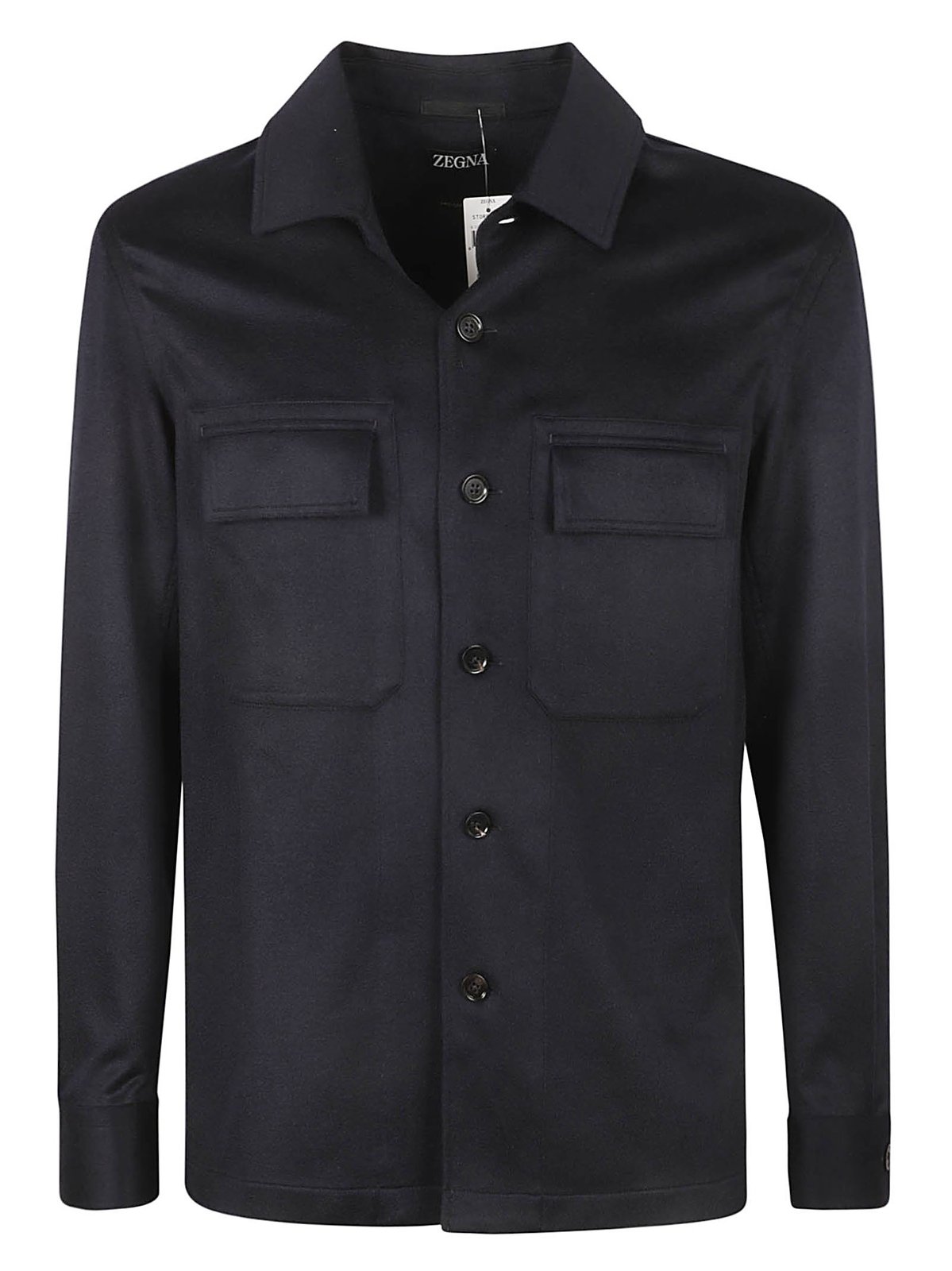 Zegna Oasi Buttoned Straight Hem Shirt