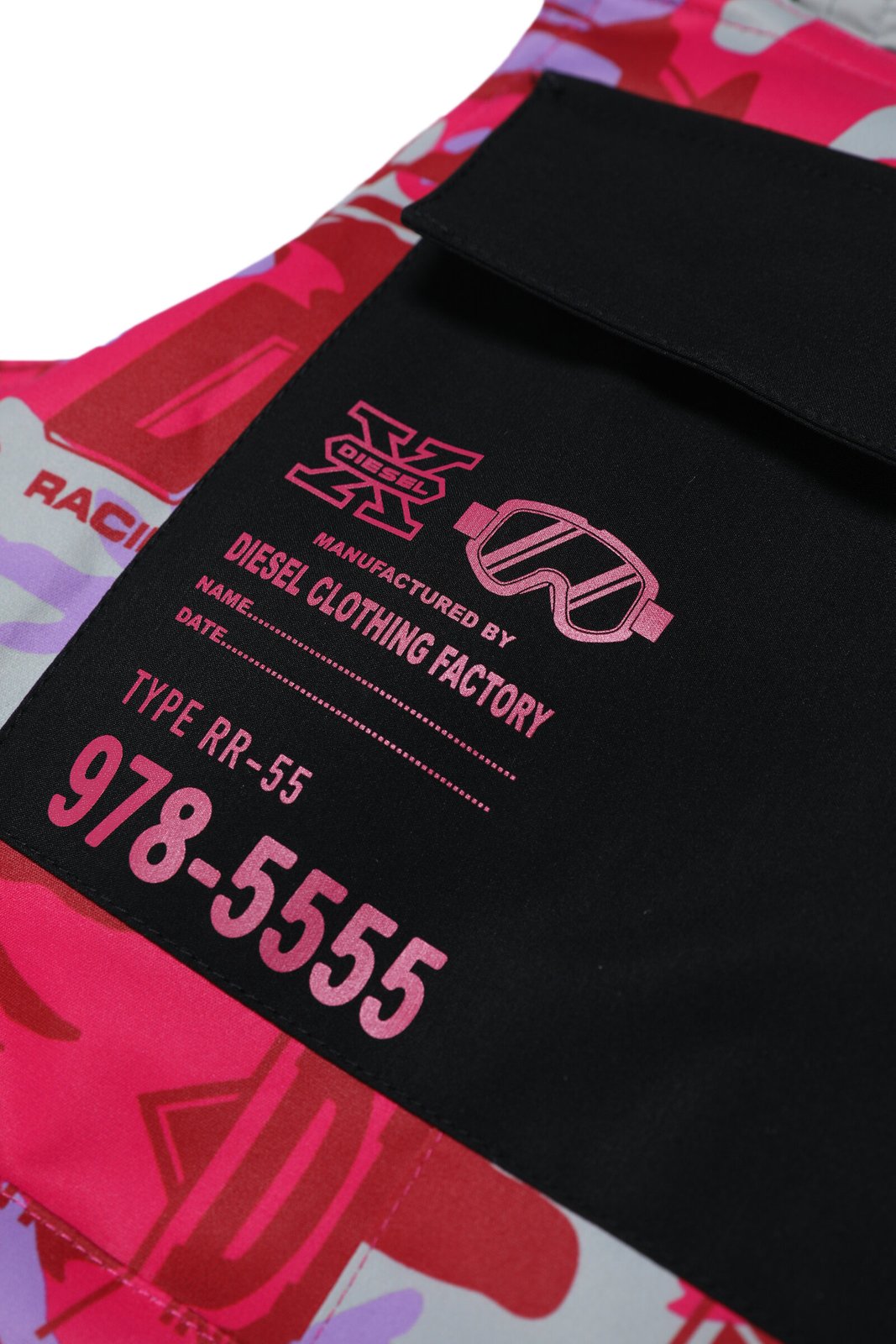 Diesel Kids Camouflage Straight Leg Ski Jumpsuit