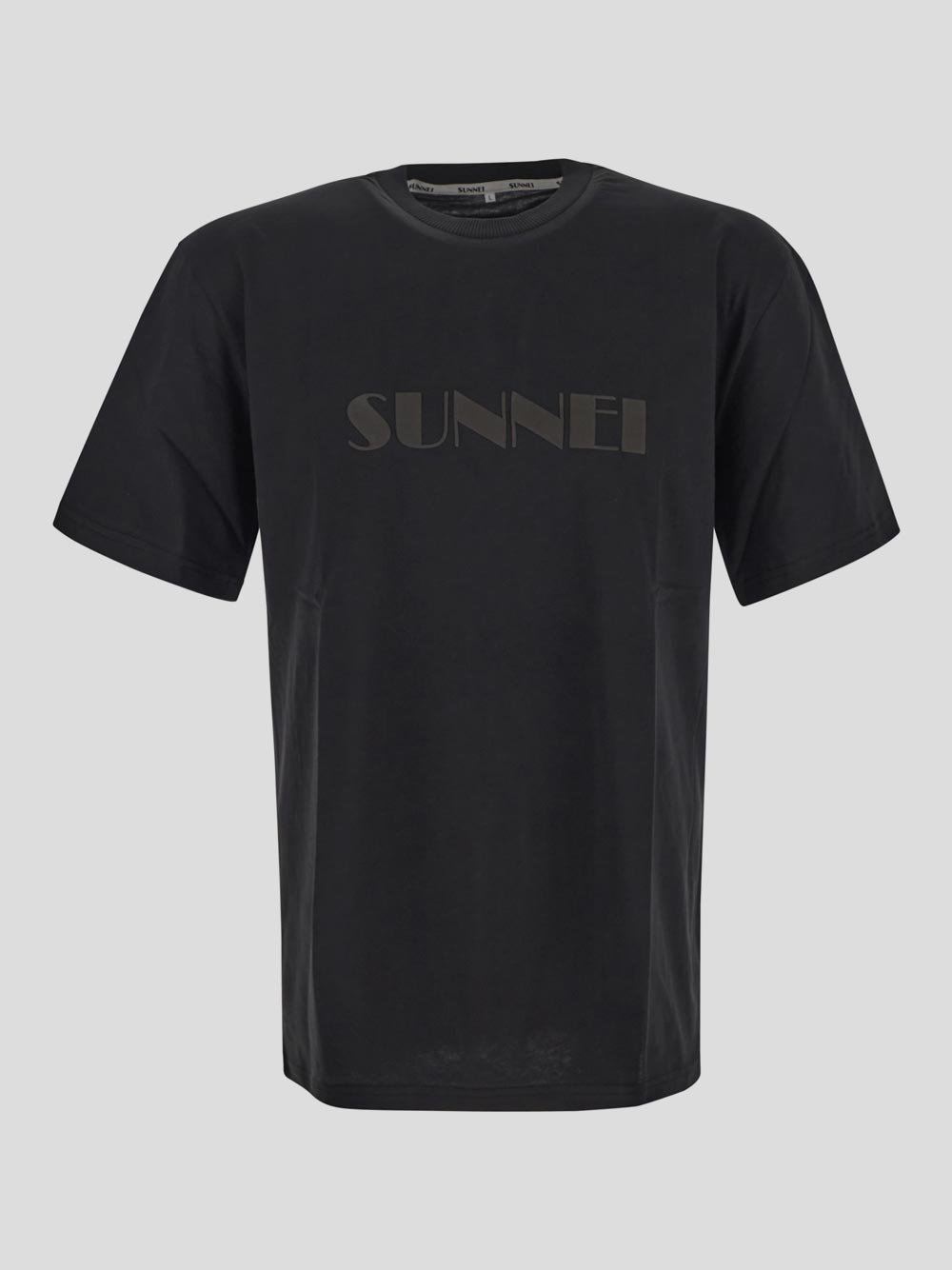 Sunnei Logo Printed Crewneck T-Shirt