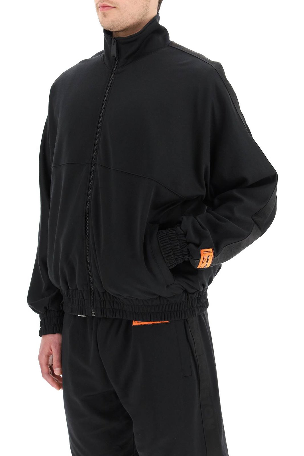 Heron Preston Logo Patch Zipped Jacket