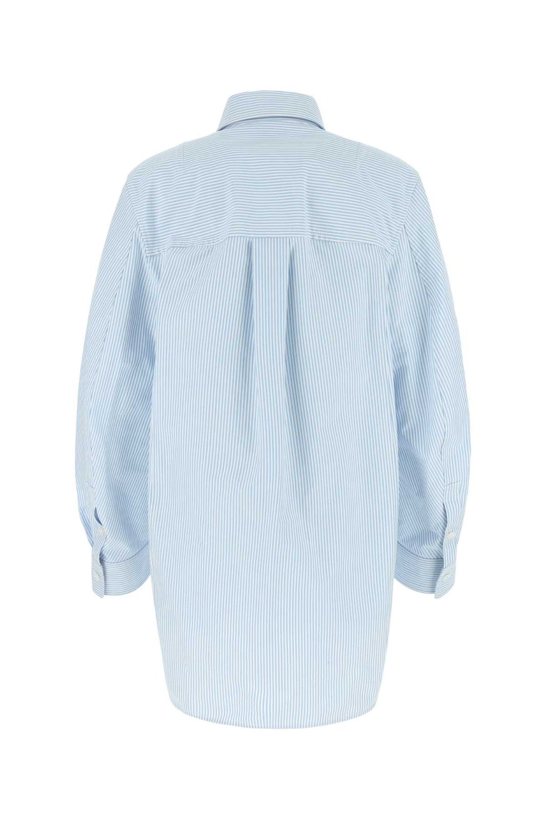 Bottega Veneta Striped Oversized-Fit Shirt