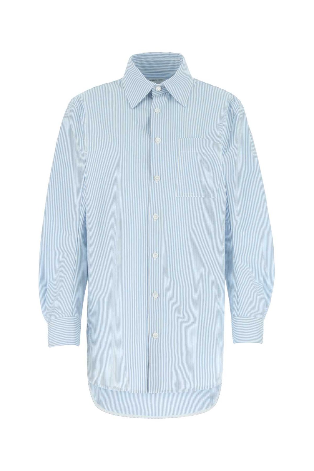Bottega Veneta Striped Oversized-Fit Shirt