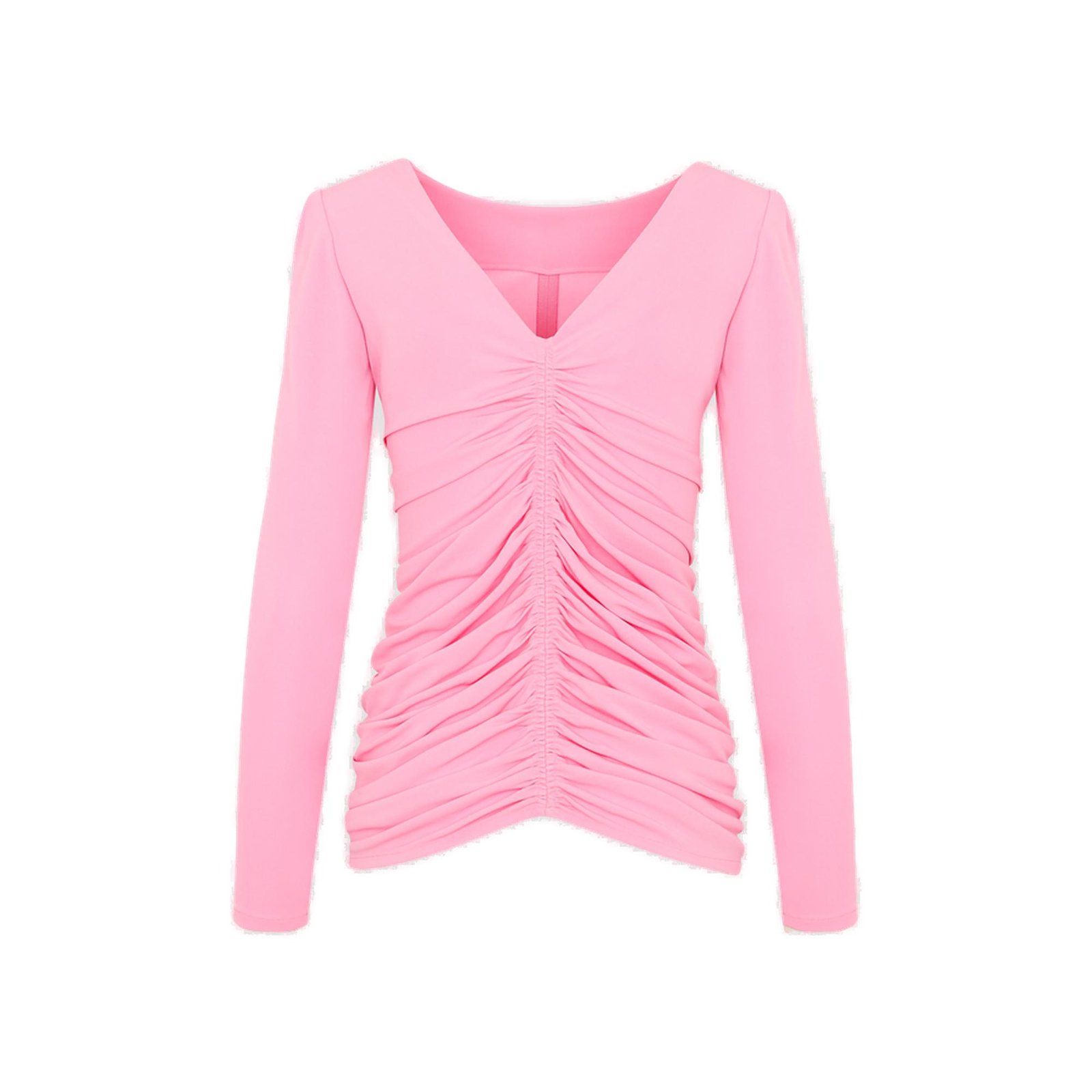 Givenchy Ruched Long-Sleeved Top