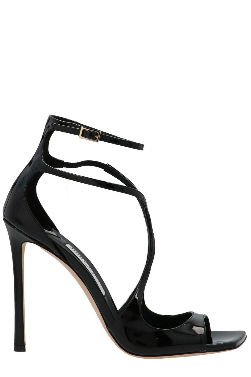 Jimmy Choo Azia 110 High-Shine Sandals