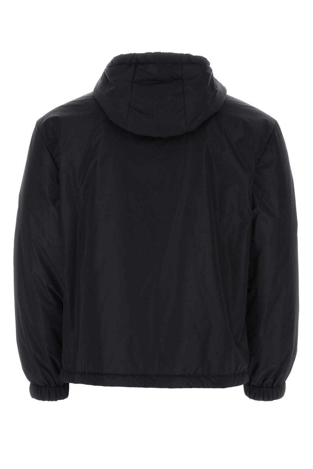 Valentino	Zip-Up Long-Sleeved Hooded Jacket