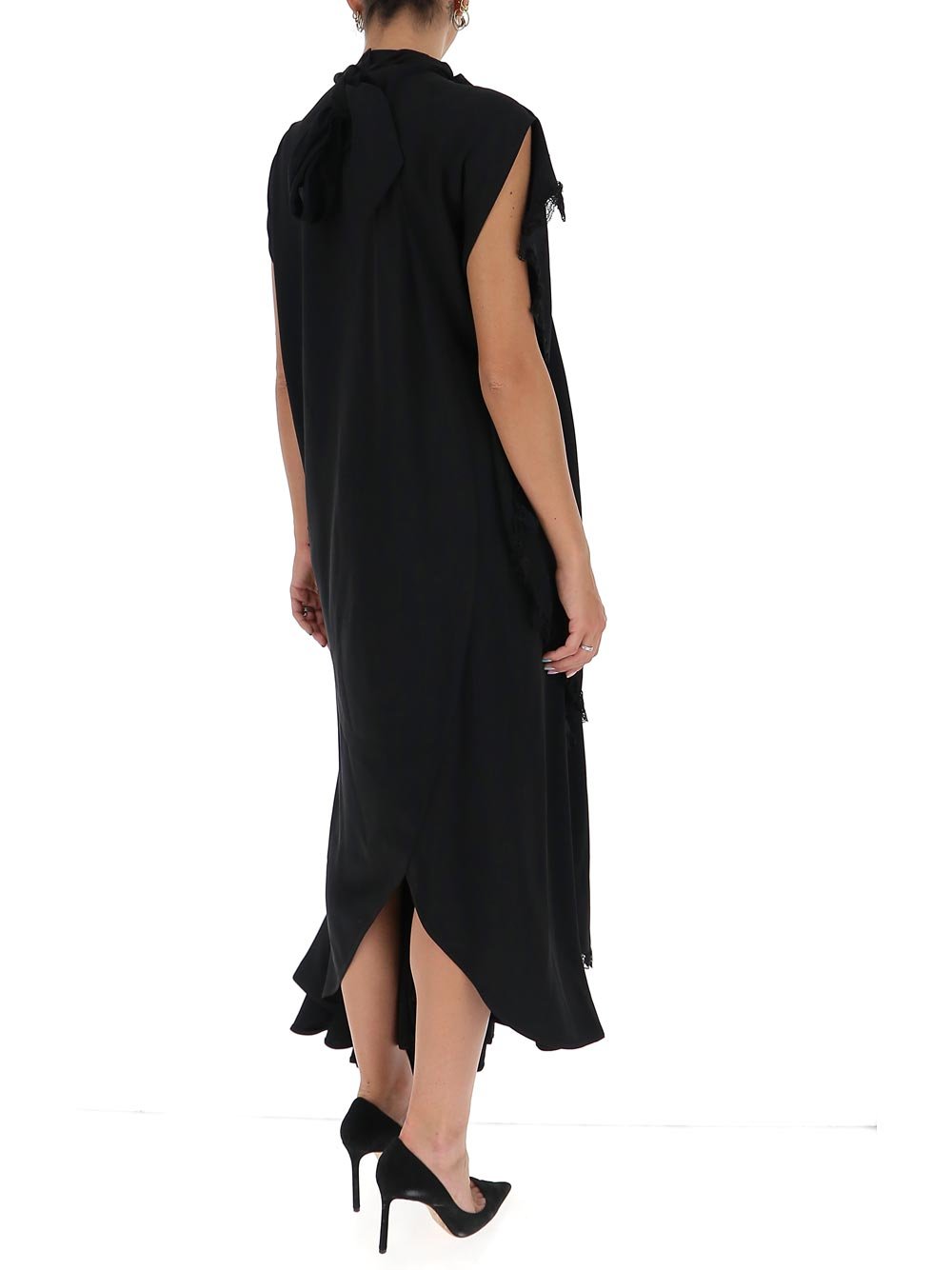 Balenciaga Draped Maxi Dress