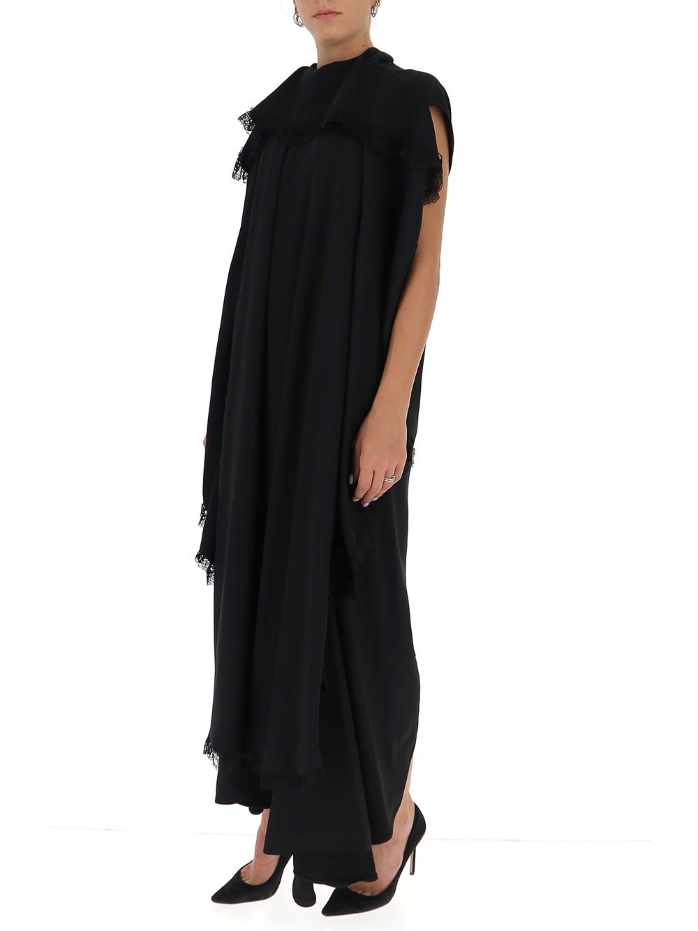 Balenciaga Draped Maxi Dress