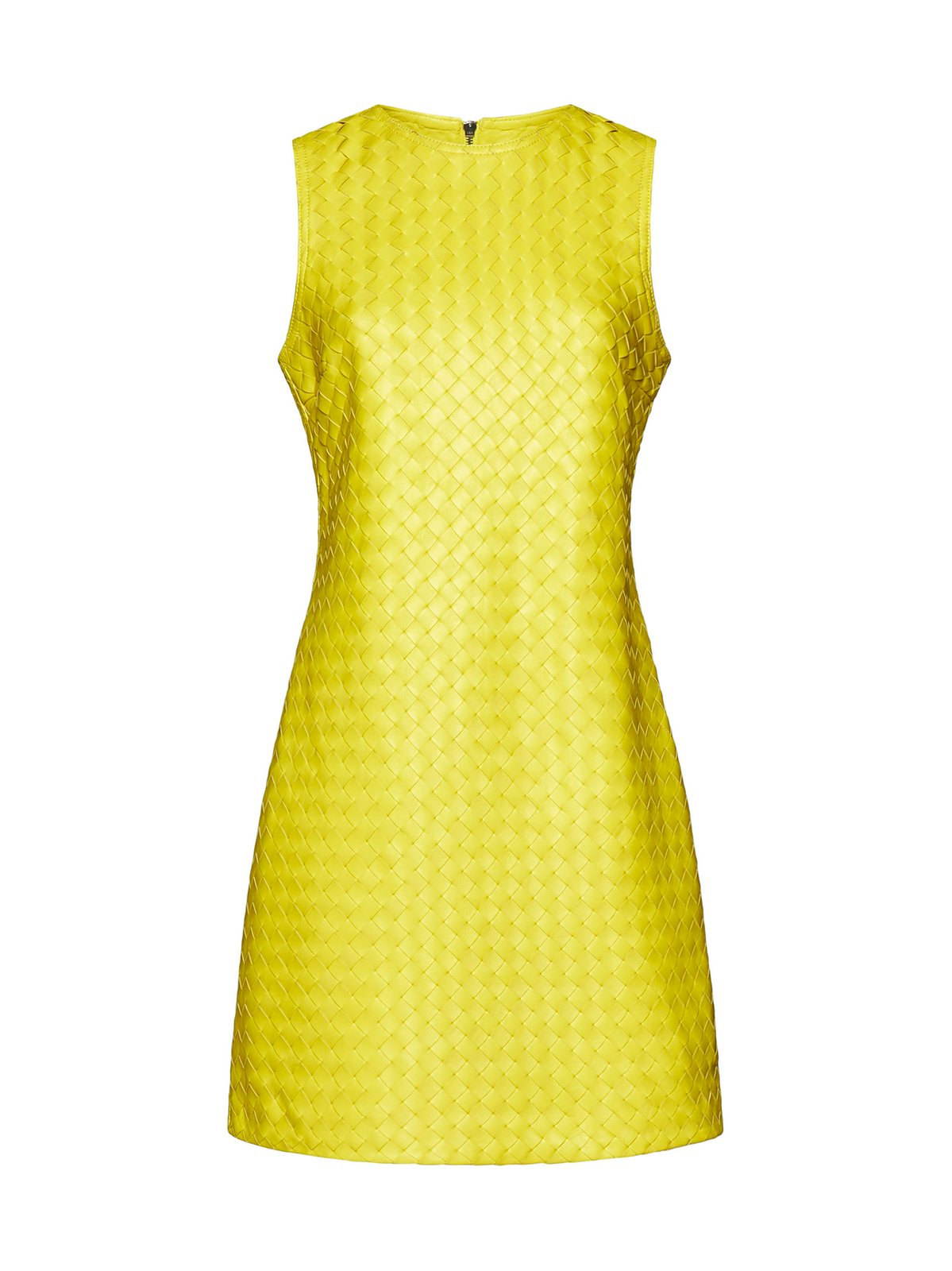 Bottega Veneta Intrecciato Weave Detail Sleeveless Dress