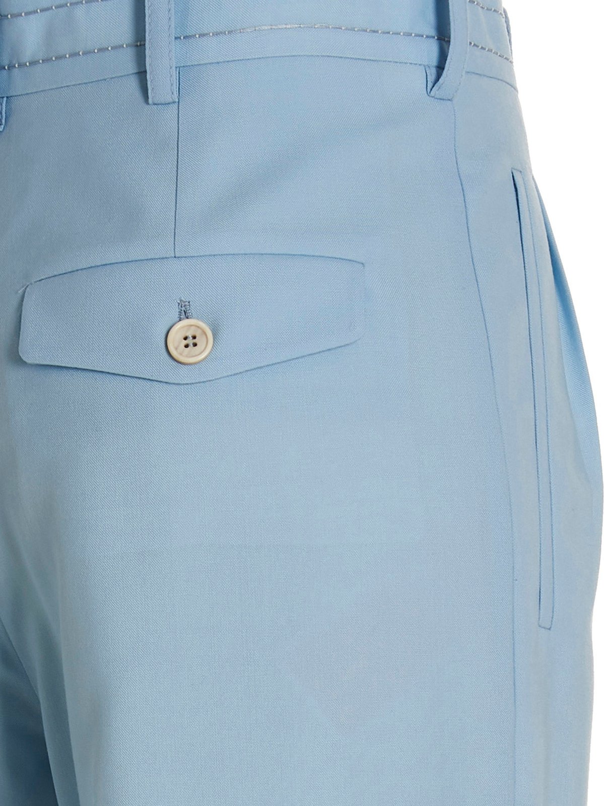 Marni Wide-Leg Pleated-Detailed Tailored Trousers