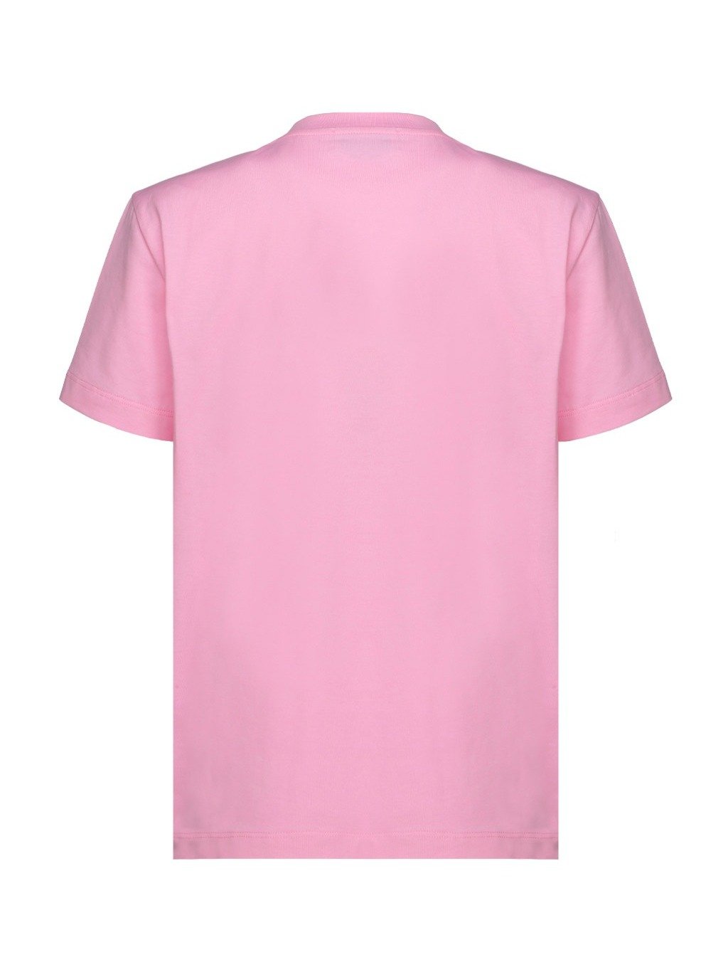 MSGM Logo Printed Crewneck T-Shirt