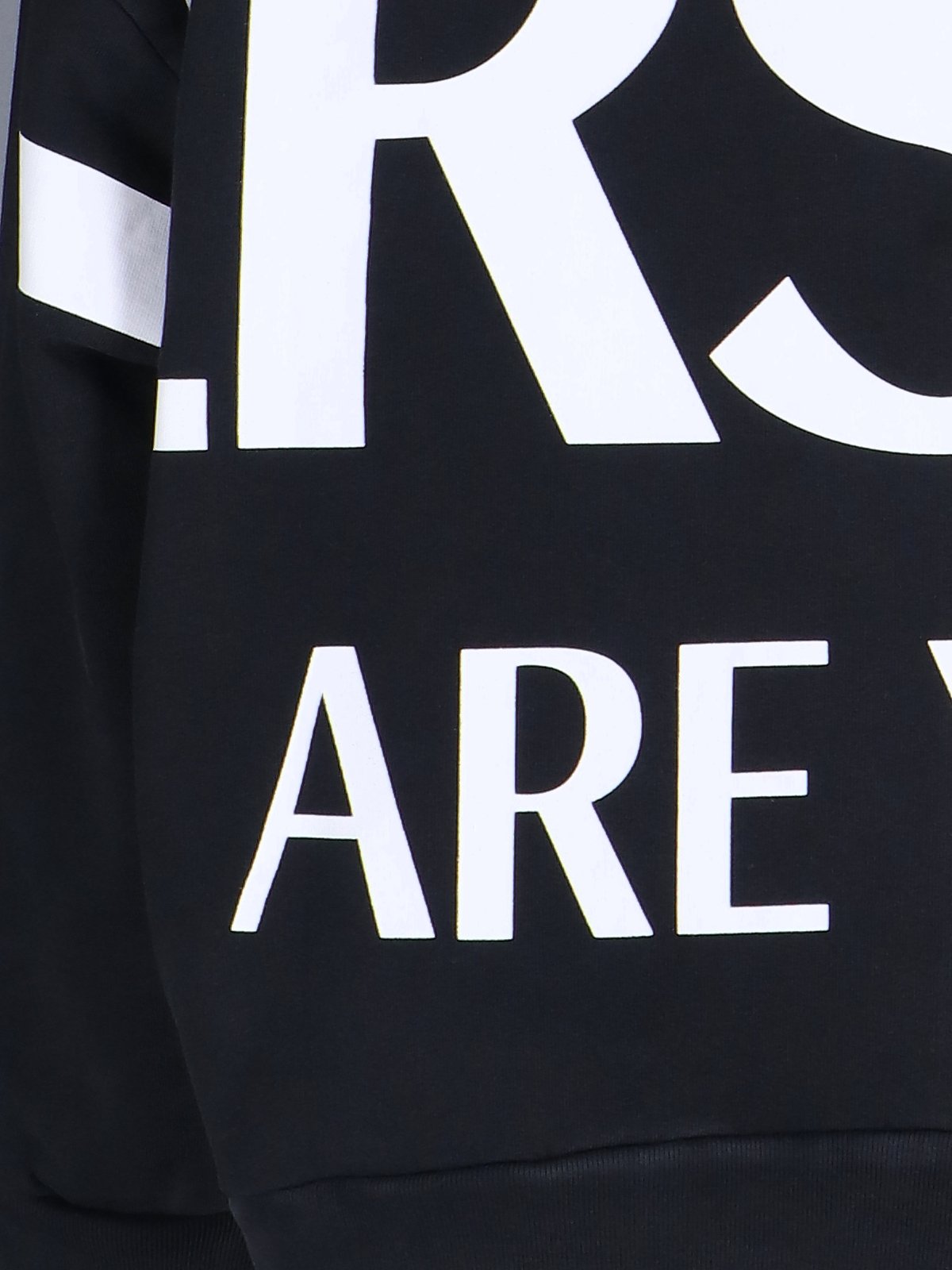 Versace Logo Printed Long Sleeved Hoodie