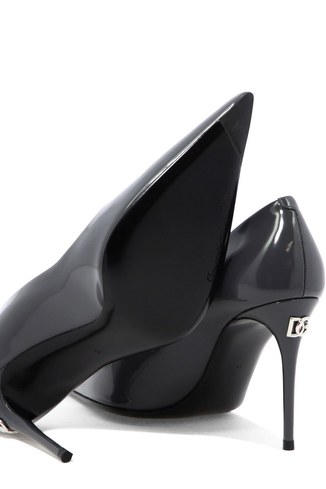 Dolce & Gabbana Pointed Toe Polished Pumps