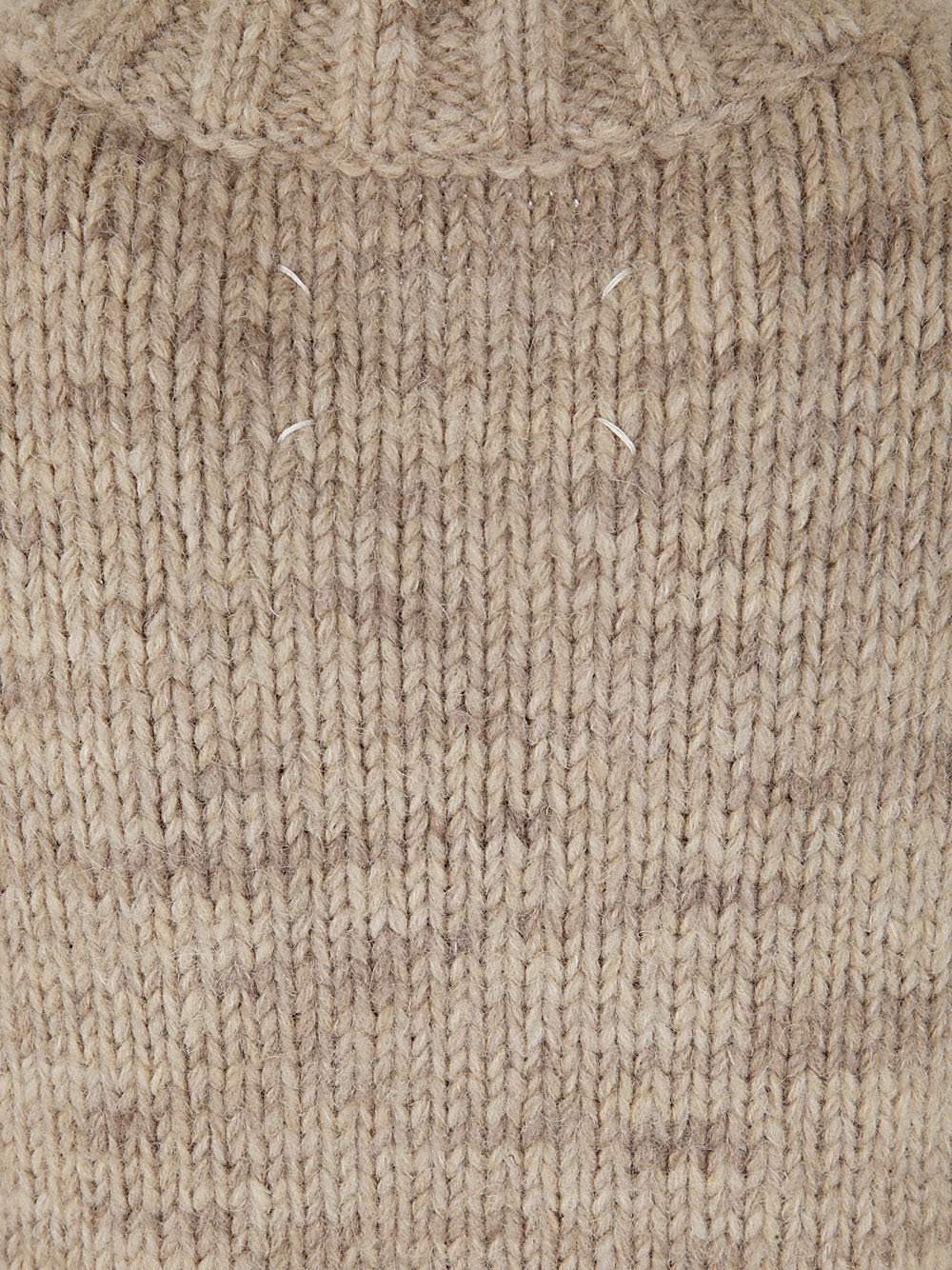 Maison Margiela V-Neck Ribbed Knitted Vest
