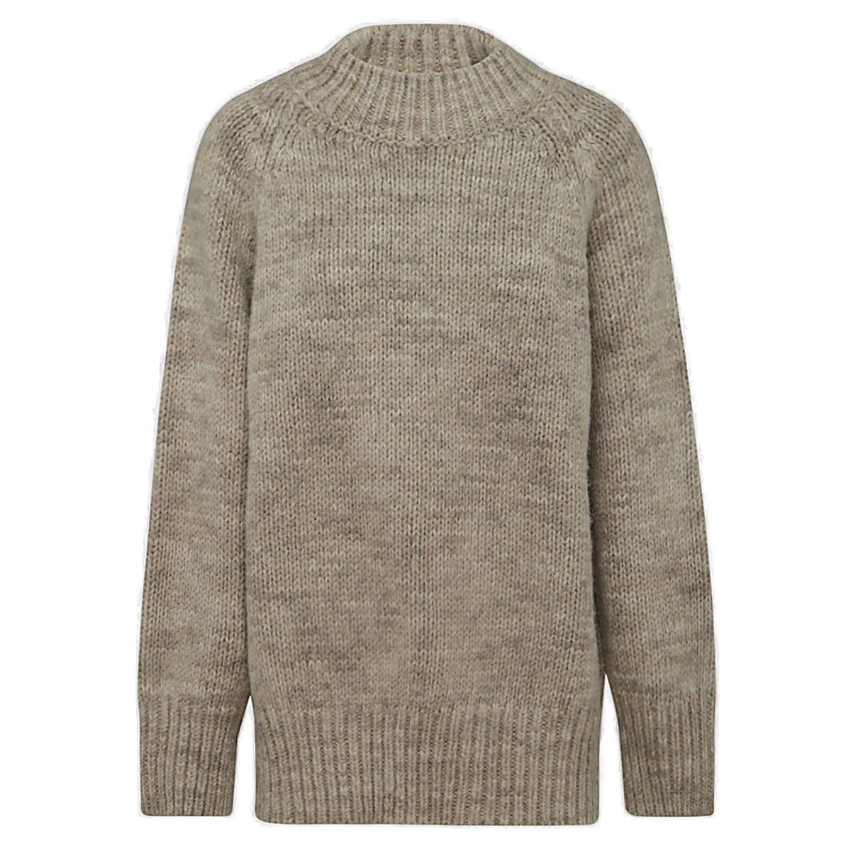 Maison Margiela Chunky-Knitted Crewneck Jumper
