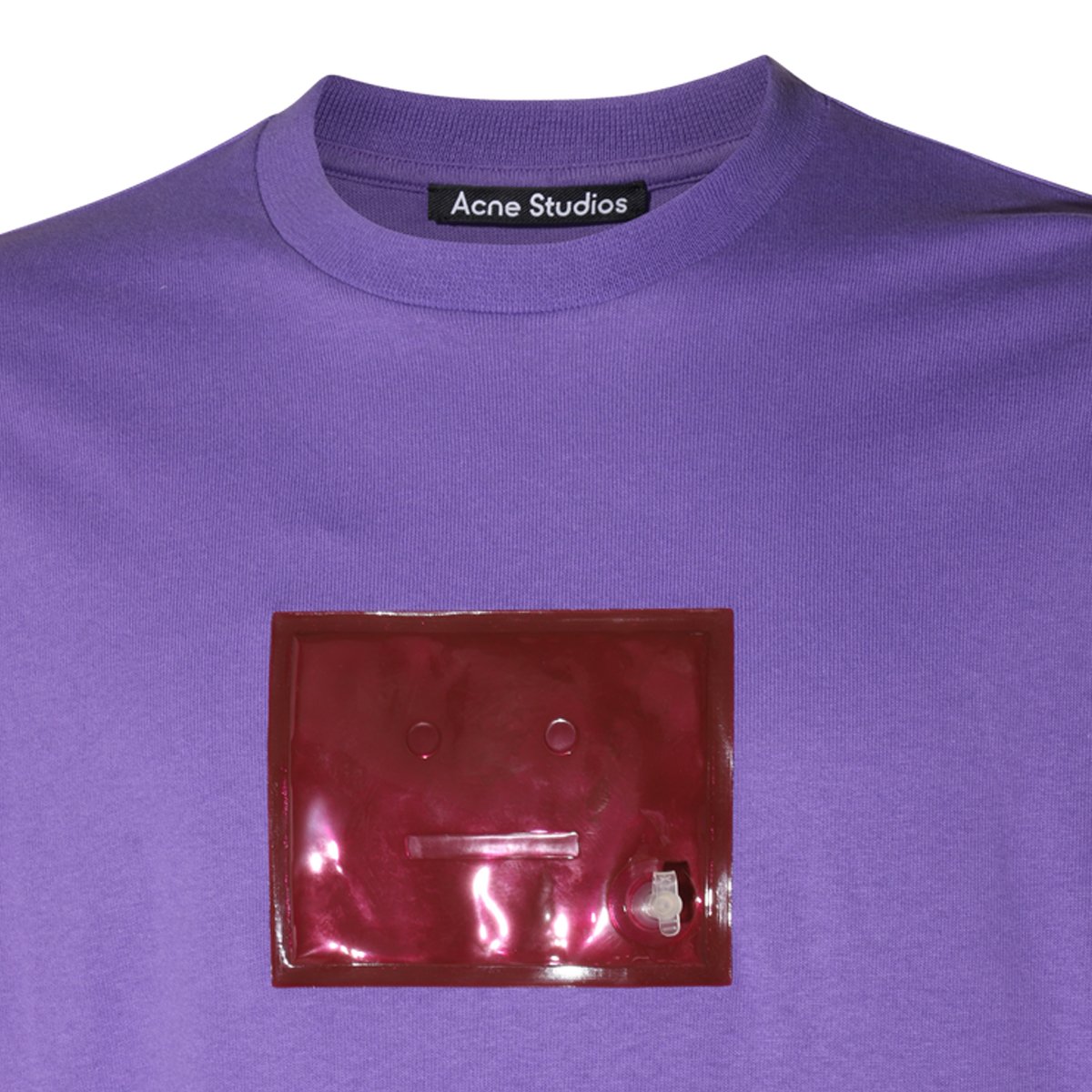 Acne Studios Graphic Patch Detailed Crewneck T-Shirt