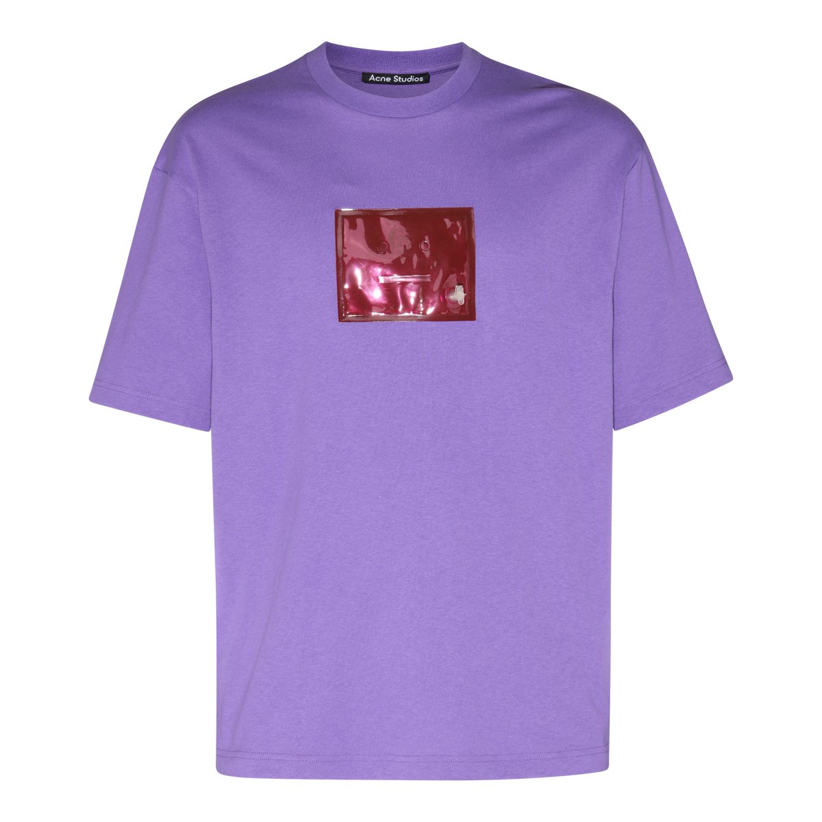 Acne Studios Graphic Patch Detailed Crewneck T-Shirt