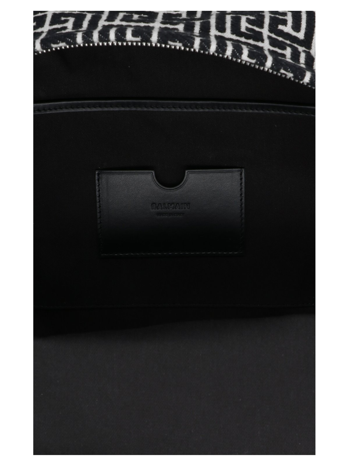 Balmain City Monogram Jacquard Backpack