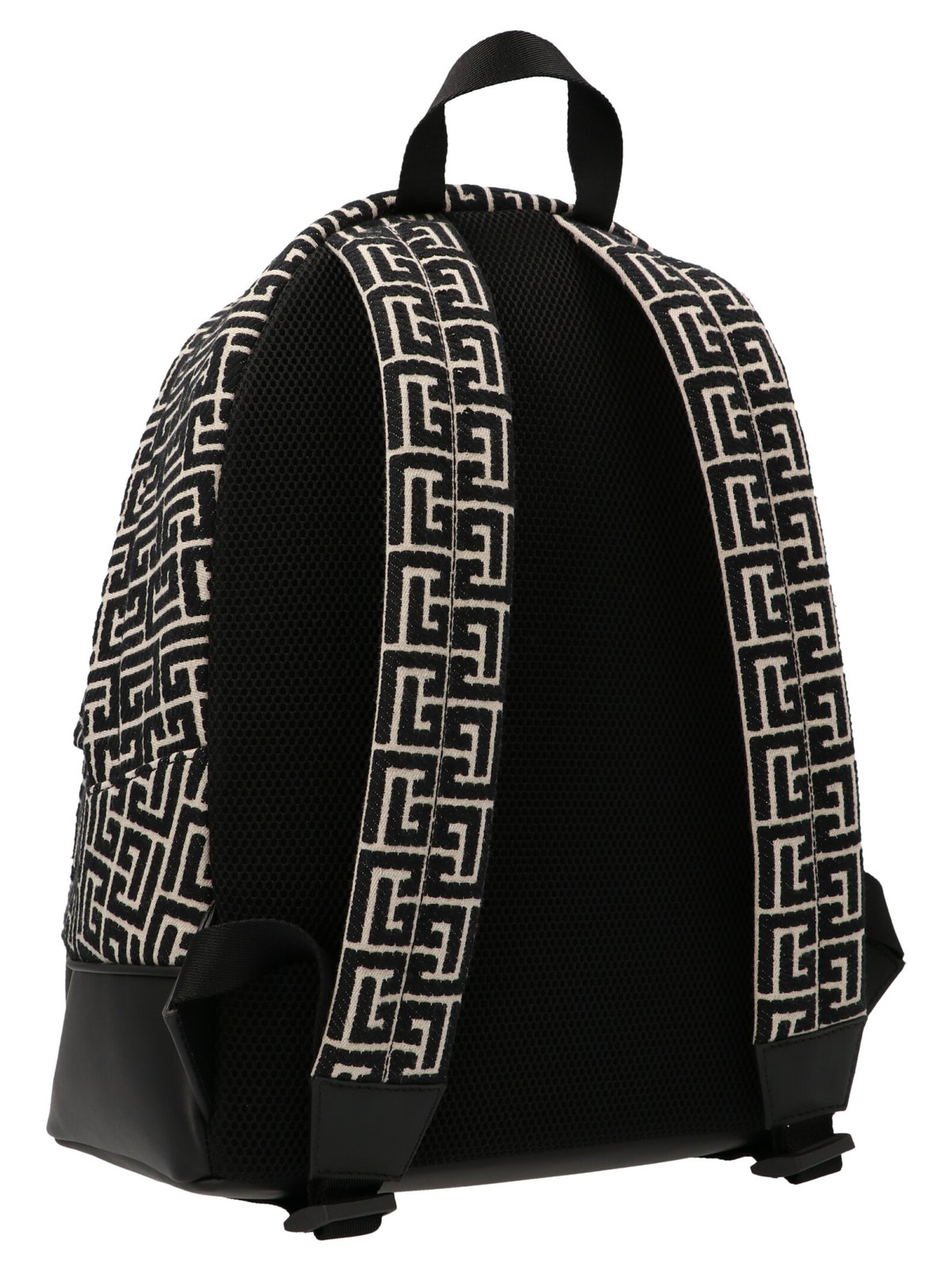 Balmain City Monogram Jacquard Backpack