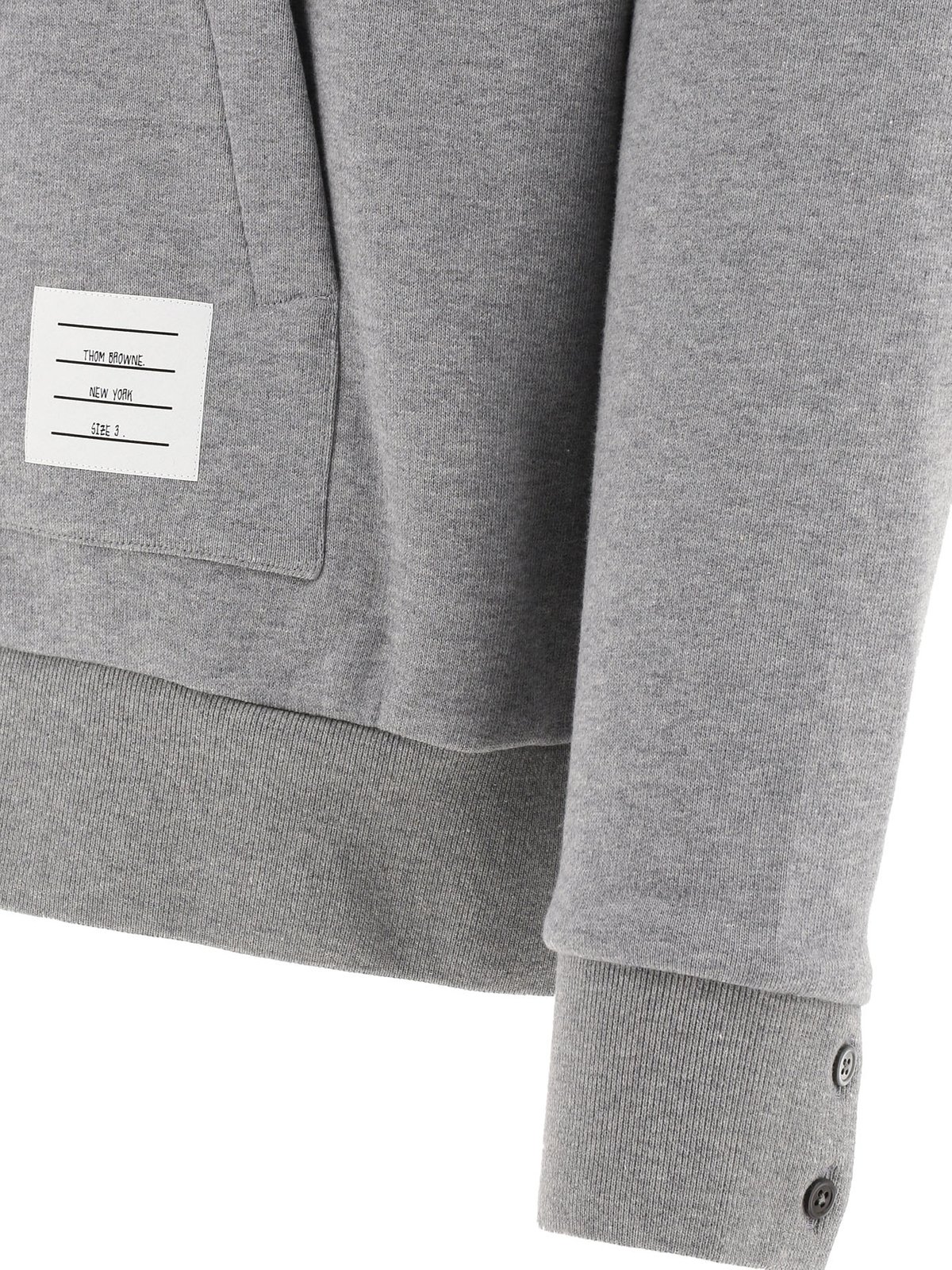 Thom Browne ストライプ ドローストリング パーカー