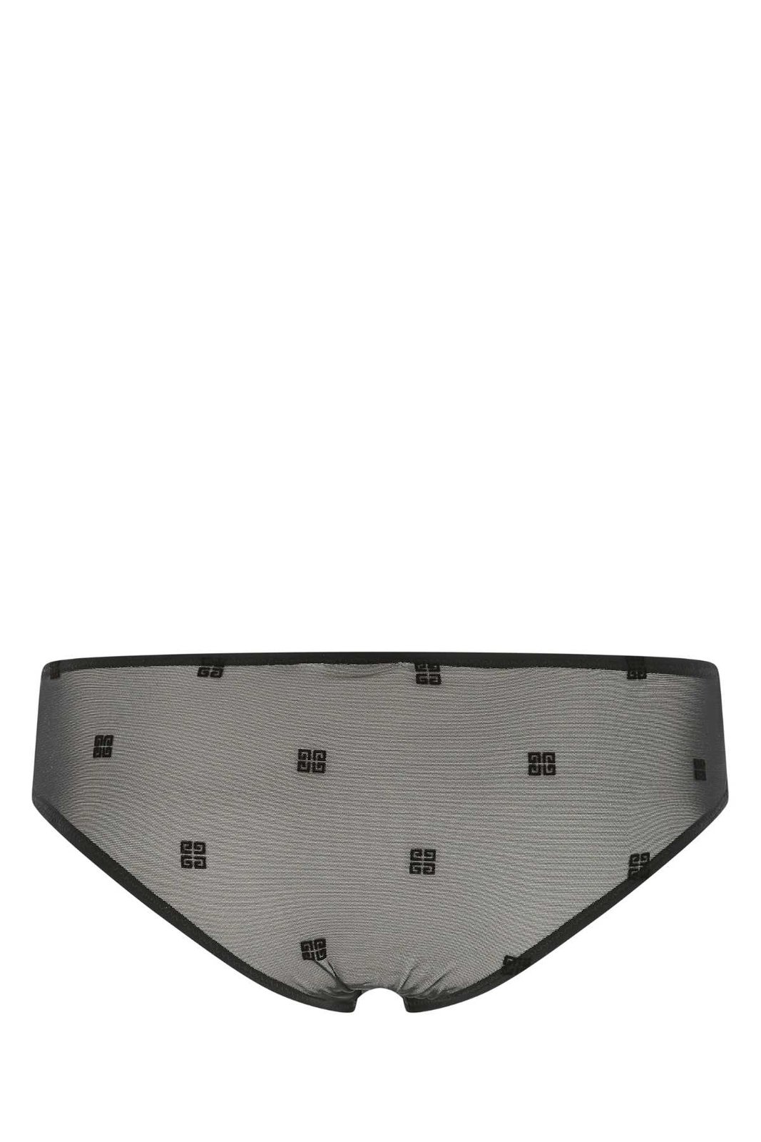 Givenchy 4D Logo Motif Velvet Briefs
