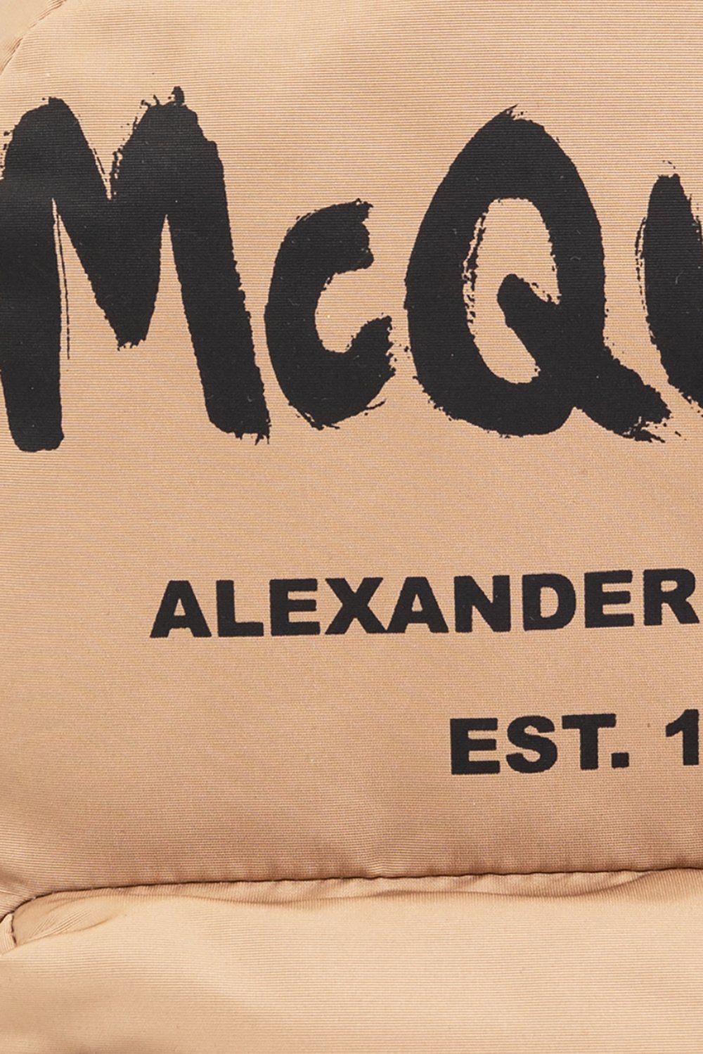 Alexander McQueen Logo-Printed Zipped Backpack