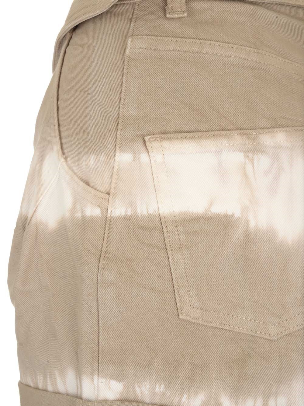 Stella McCartney Folded Waistband Denim Shorts