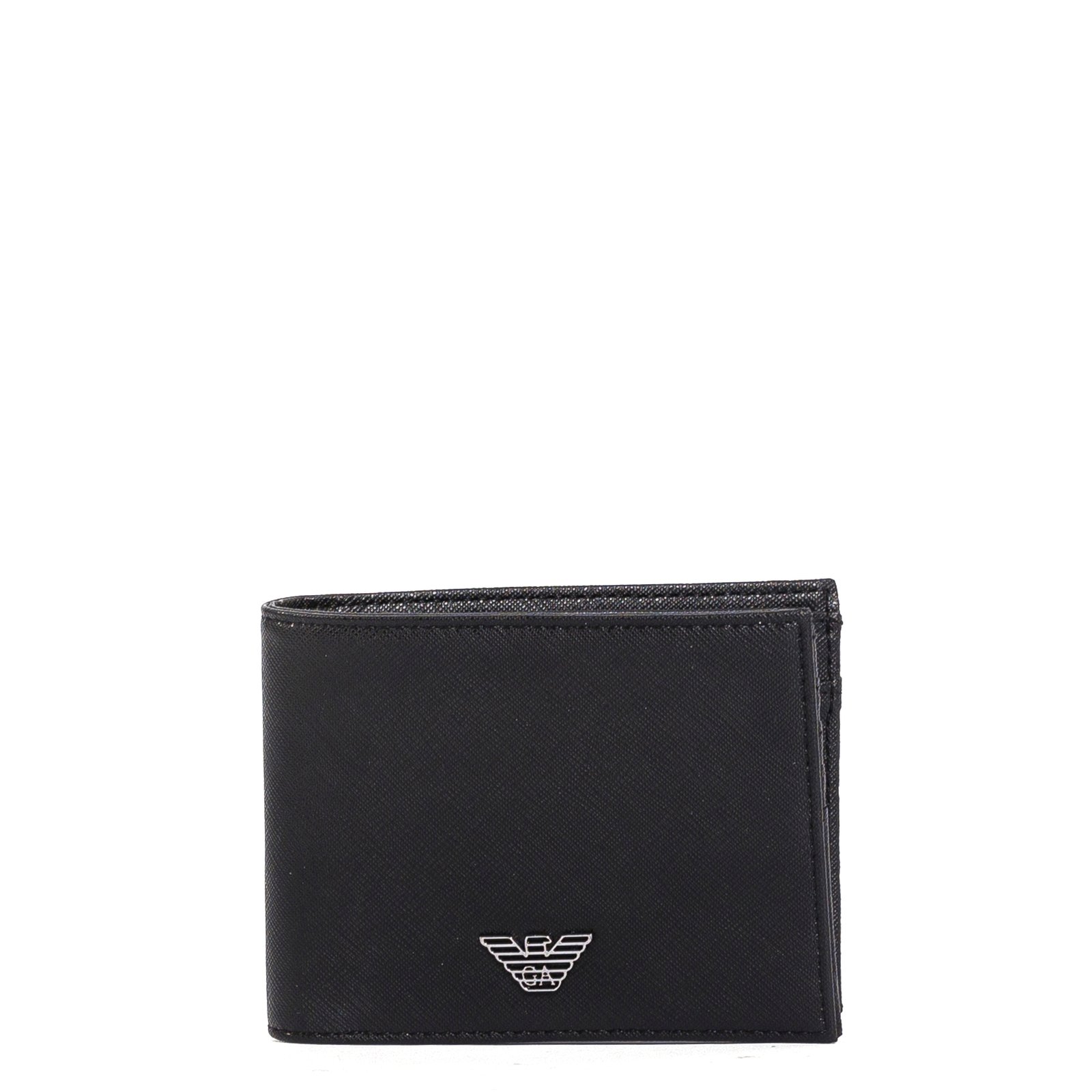 Emporio Armani Logo Plaque Bifold Wallet