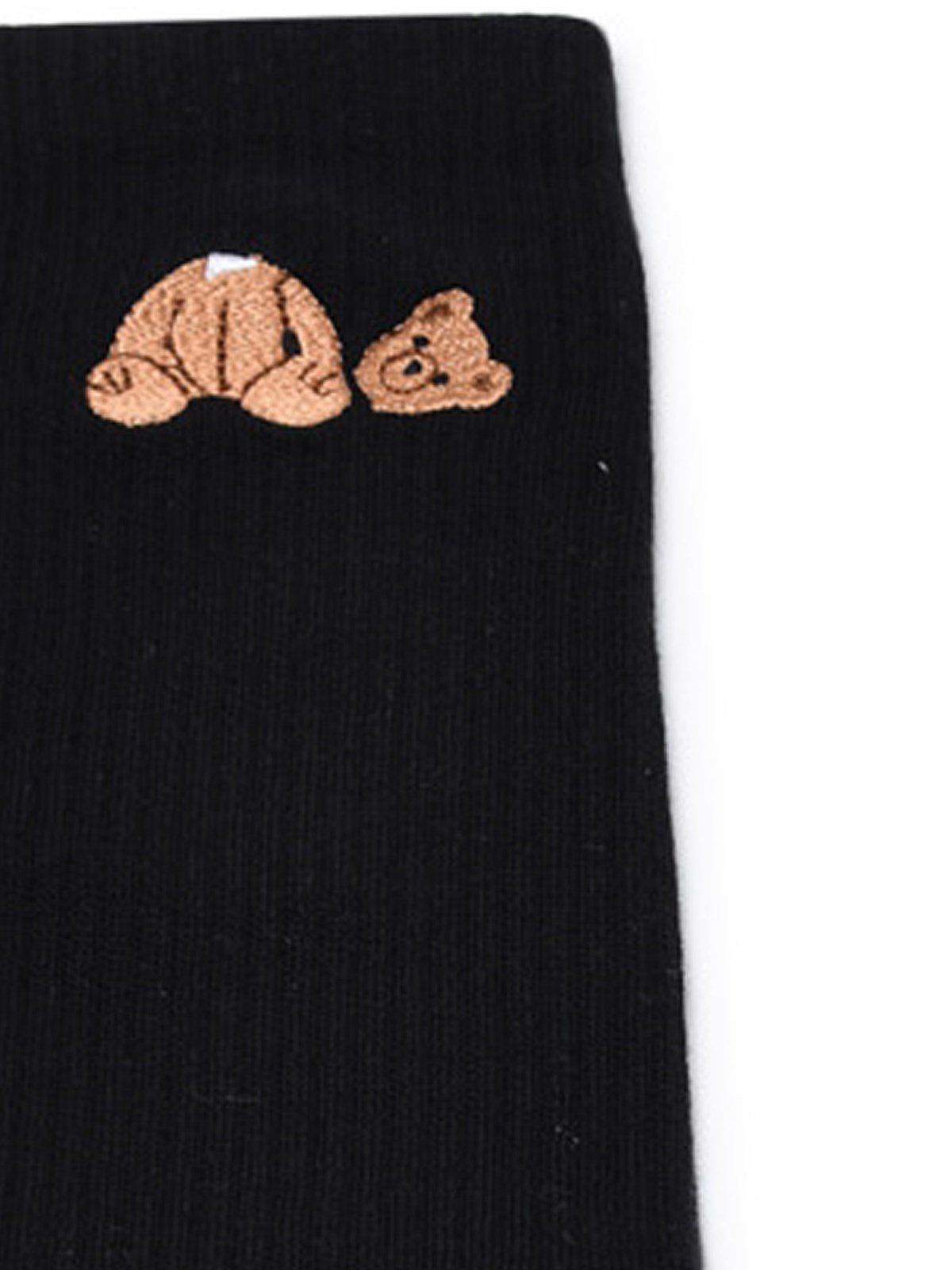 Palm Angels Logo Embroidered Socks