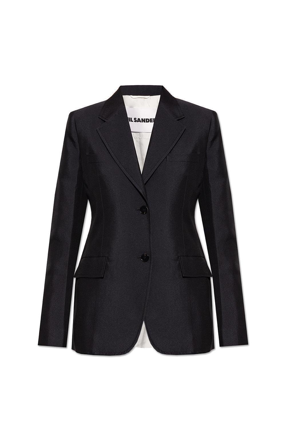 Jil Sander Long-Sleeved Single-Breasted Blazer