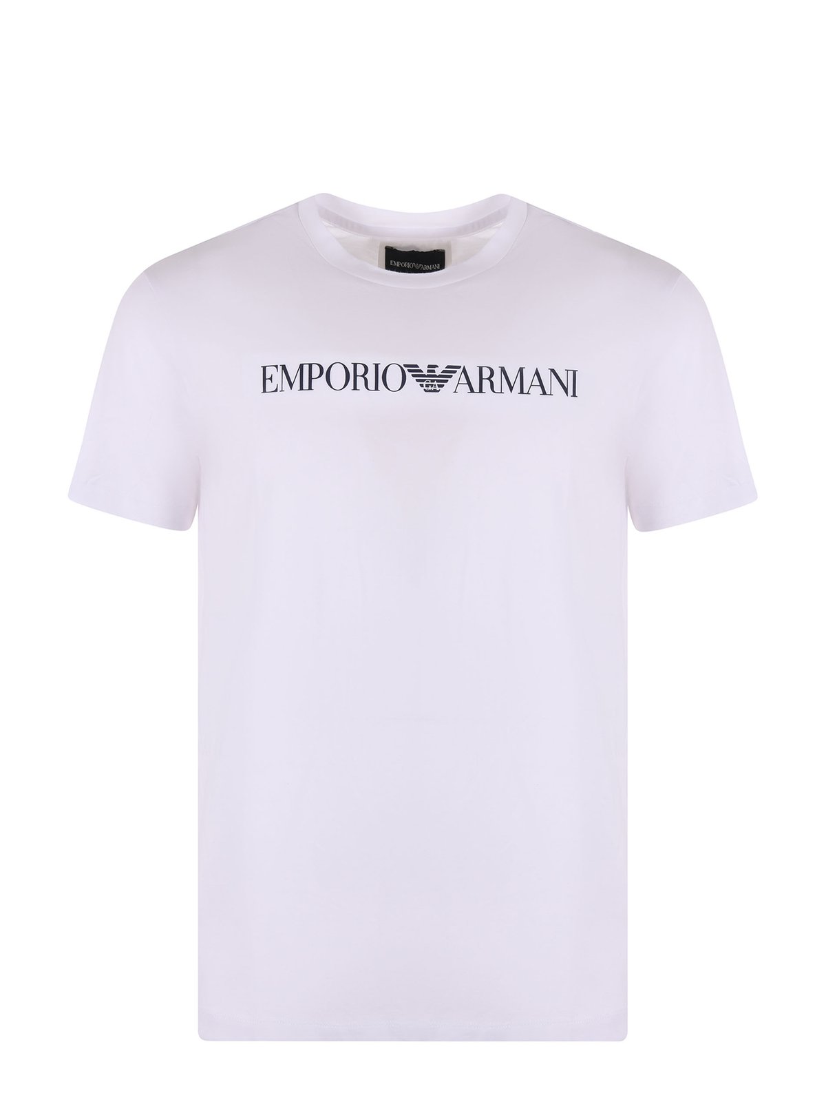Emporio Armani Logo Printed Crewneck T-Shirt