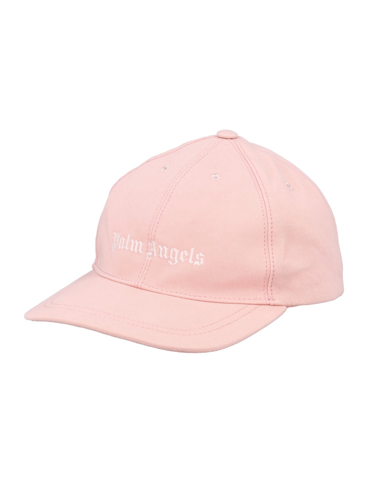 Palm Angels Kids Logo Embroidered Baseball Cap