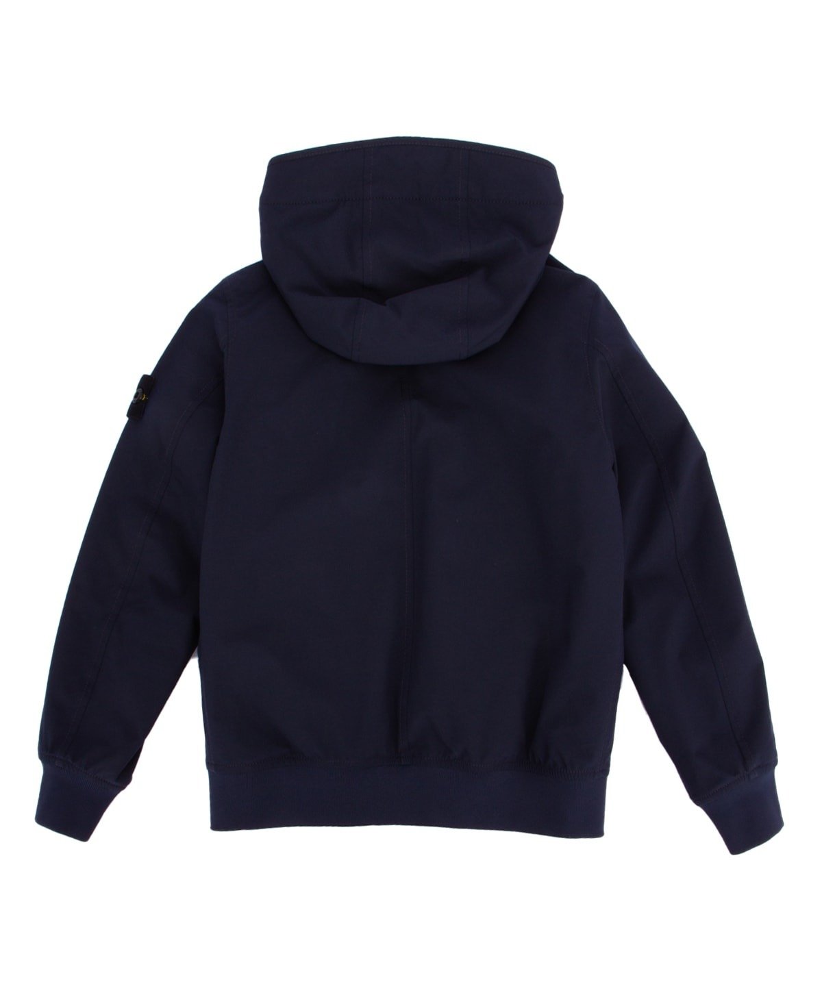 Stone Island Junior ロゴパッチ ロングスリーブ フード付きジャケット