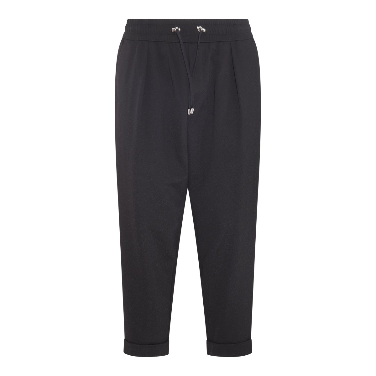 Balmain Drawstring Cropped Trousers