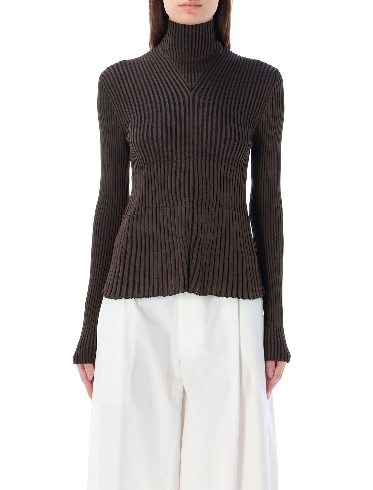 Bottega Veneta Lightweight Pleated Jumper